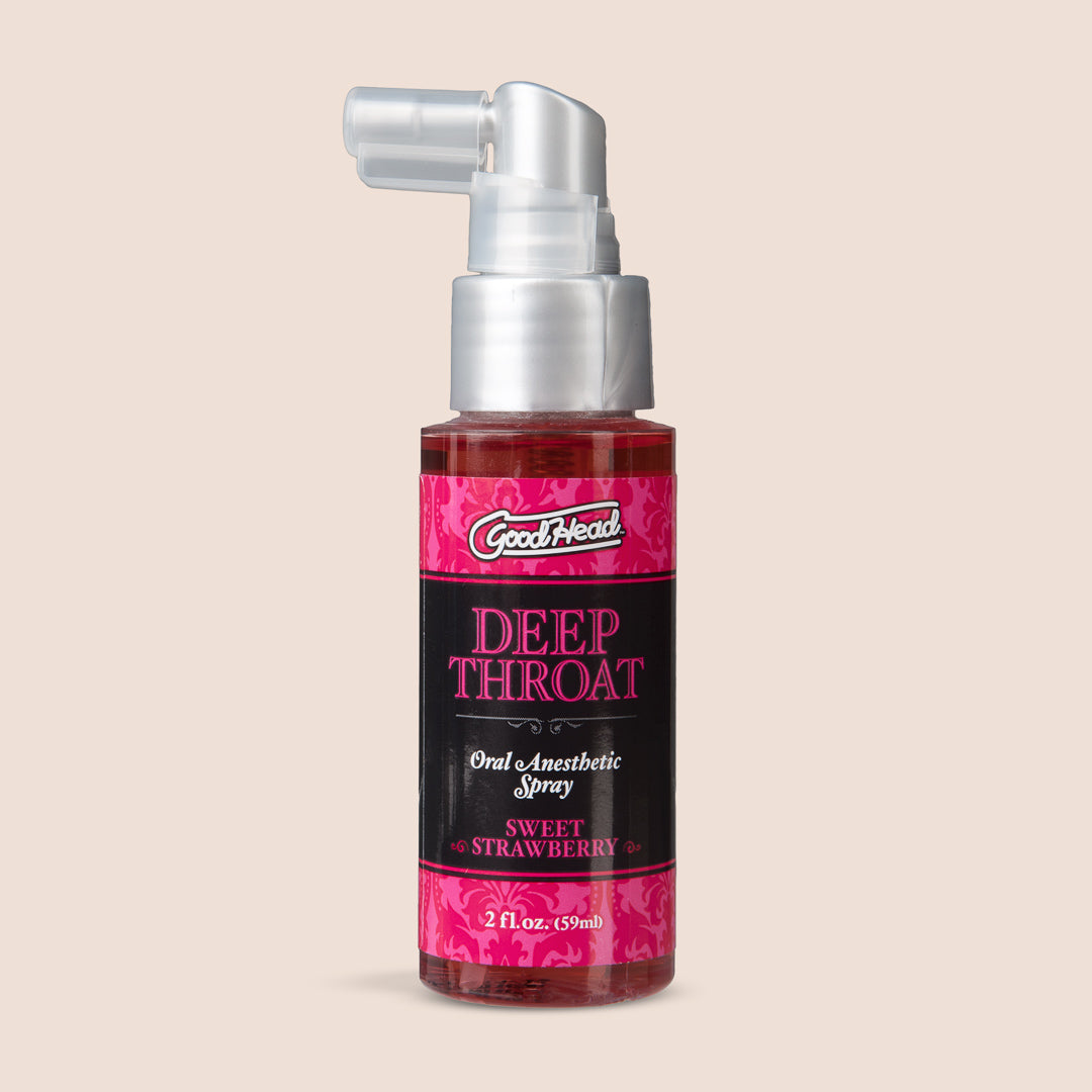 Goodhead™ Deep Throat Spray 2 oz - Flavored Throat Desensitizer for Enhanced Oral Pleasure | Perfect for Sensitive Throats & Intimate Moments