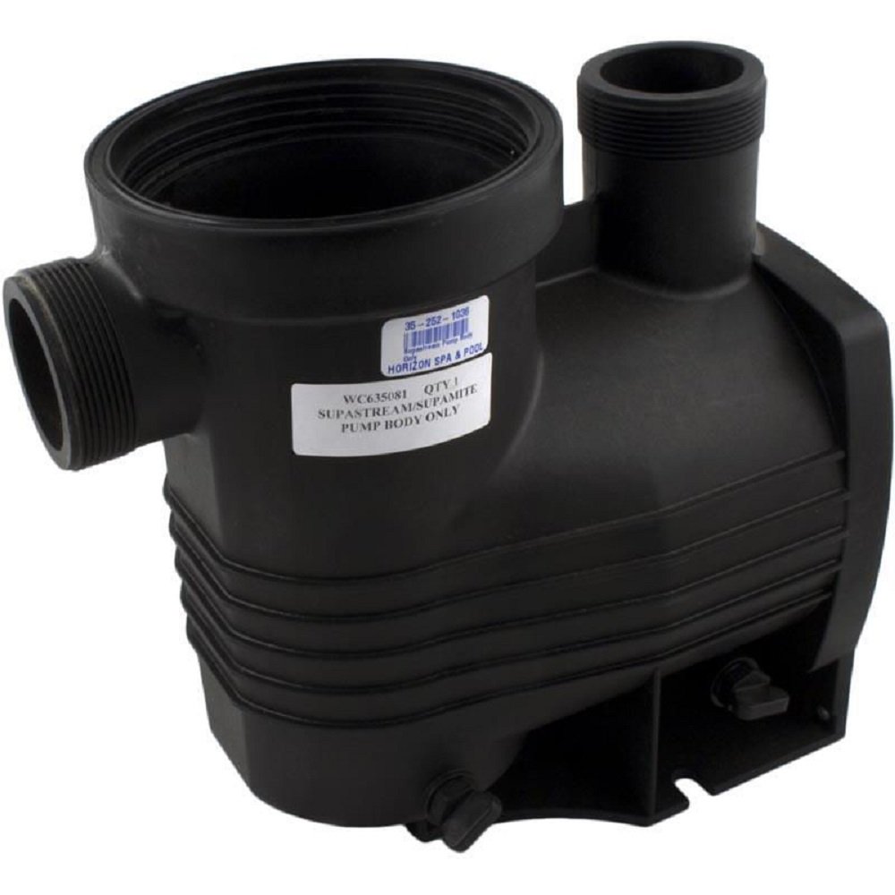 Waterco WC635081 SupaStream/SupaMite Pump Body Replacement Part - Compatible with Pool & Spa Filtration Systems - Perfect for Water Circulation and Maintenance