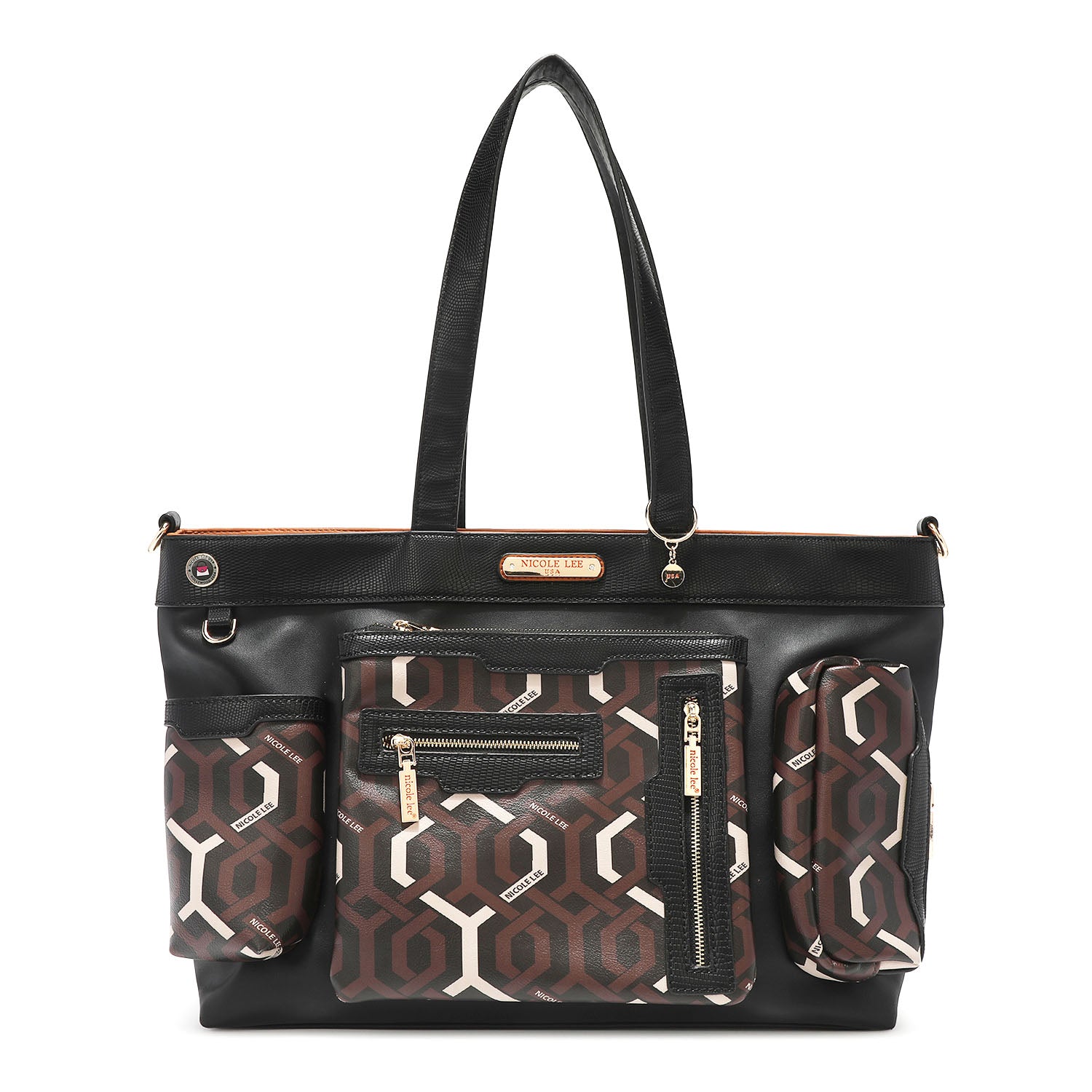 CARLA LARGE SHOPPER TOTE BAG - Stylish & Spacious Women's Handbag for Work, Travel & Shopping | Durable Canvas Tote with Long Handles | Perfect for Office, Beach & Daily Use