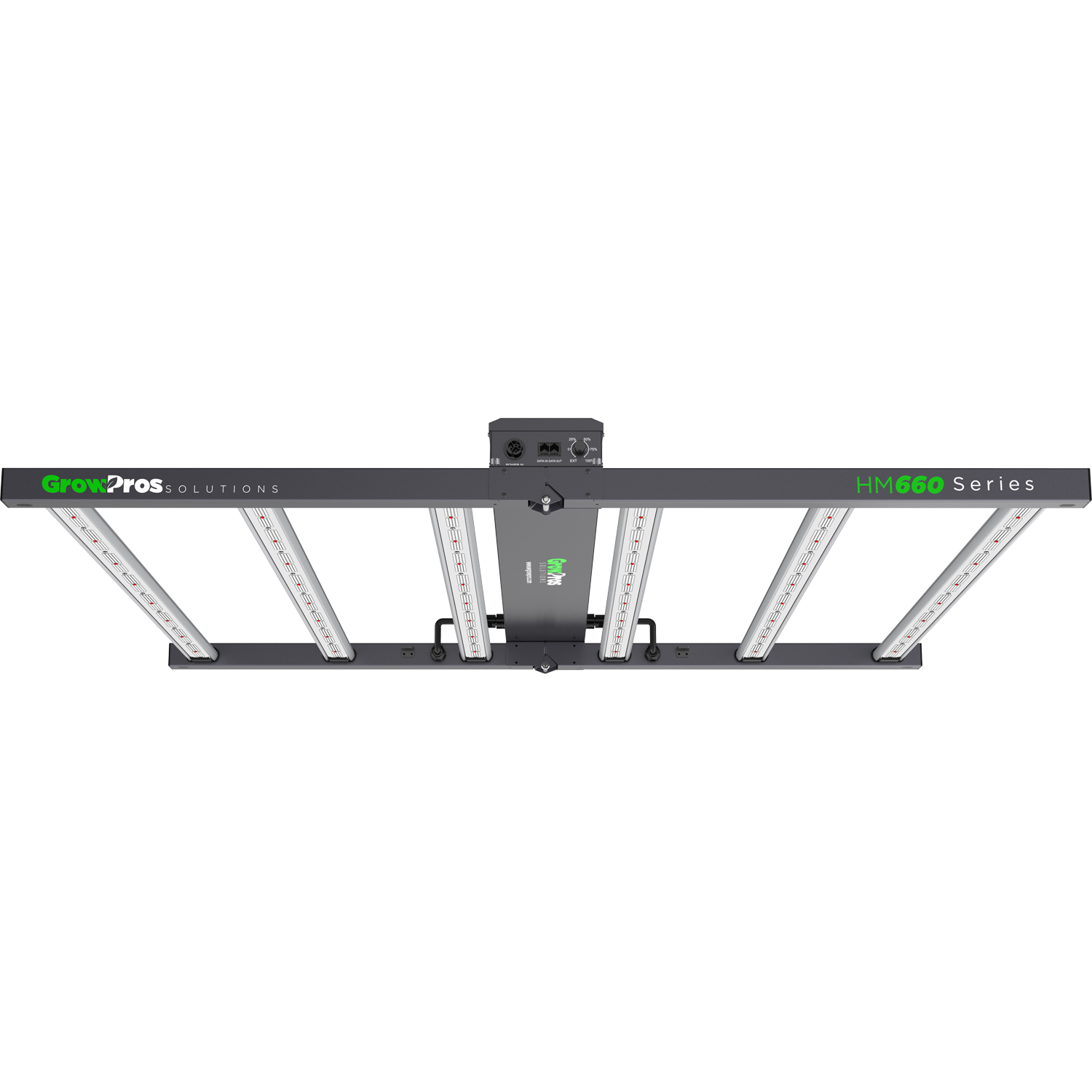 GrowPros Solutions HM660 Full Spectrum LED Grow Light for Indoor Plants - Hydroponics, Greenhouse, and Home Gardening