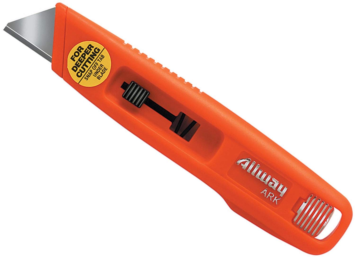 Self-Retracting Safety Utility Knife - Pack of 10 - Sharp Blade Cutter for Warehouse, Construction & Office Use - OSHA Compliant Work Tool