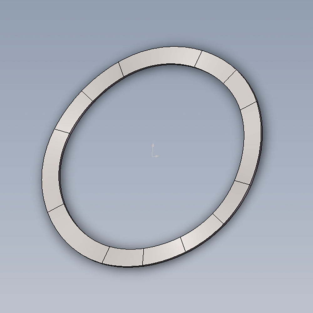 TDS 200C4HL 19 Wave Spring Washer - High-Performance Compression Spring for Automotive, Industrial & Machinery Applications - Durable & Reliable for Heavy-Duty Use