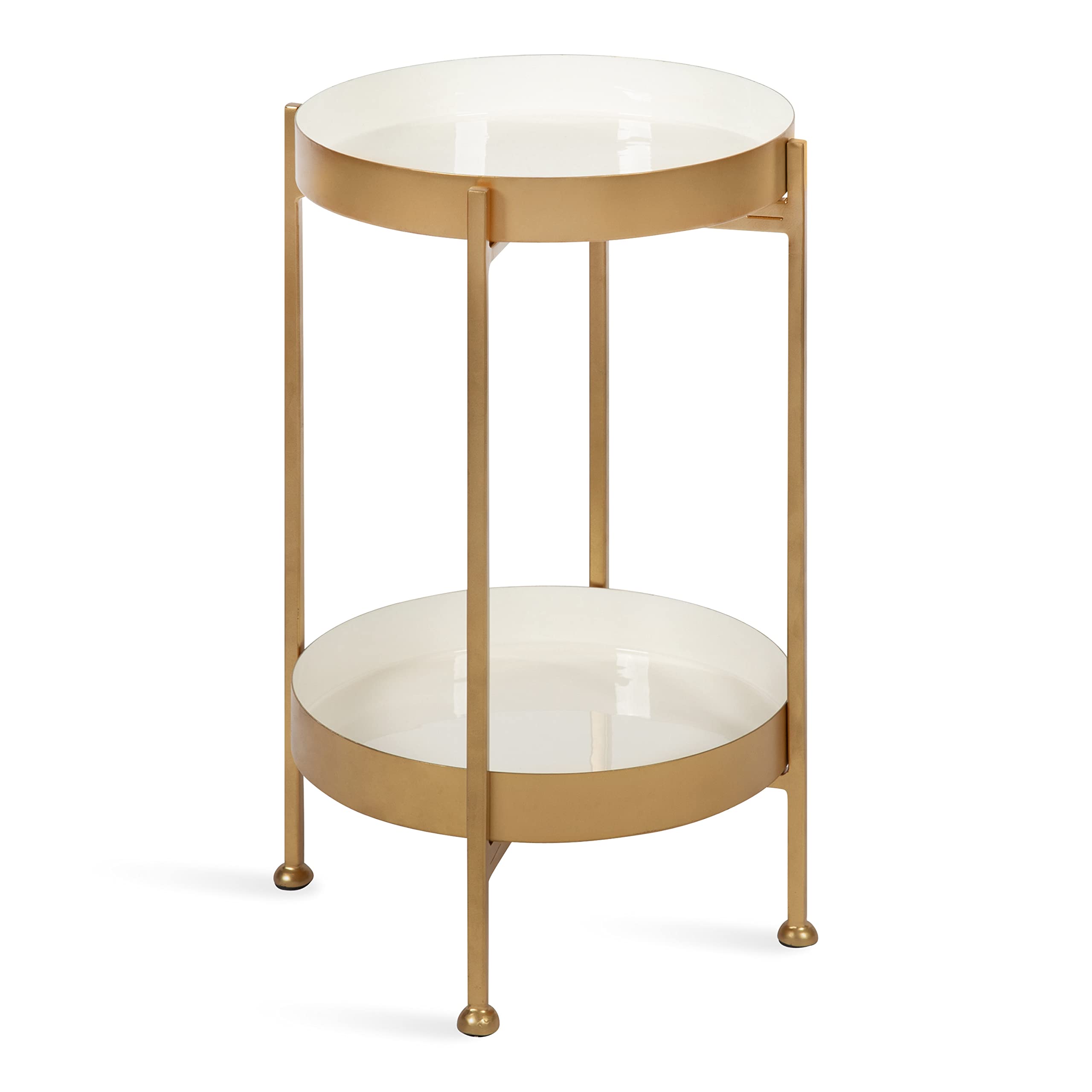 Kate and Laurel Nira Two-Tier Modern Side Table - 15