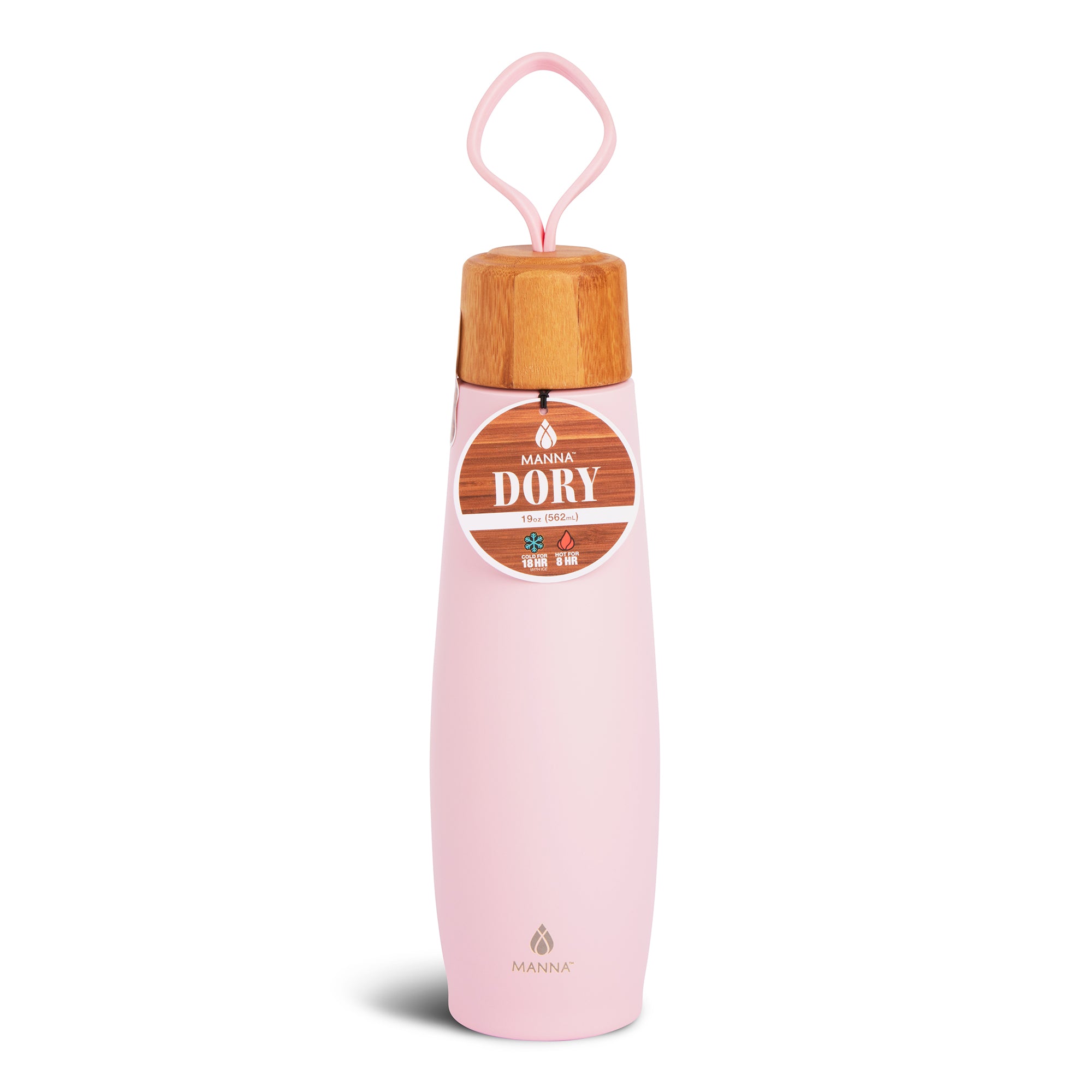 19 oz Dory Water Bottle - Insulated Stainless Steel Tumbler with Straw & Lid - Perfect for Gym, Hiking, Travel & Outdoor Activities