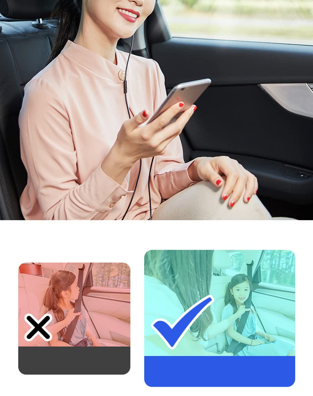 2W USB Car Cooling Fan - Energy Saving 3-Hole Radiator Fan for Auto Ventilation | Front/Rear Window & Exhaust Air Purifier (Black) | Perfect for Summer Road Trips & Parking Ventilation