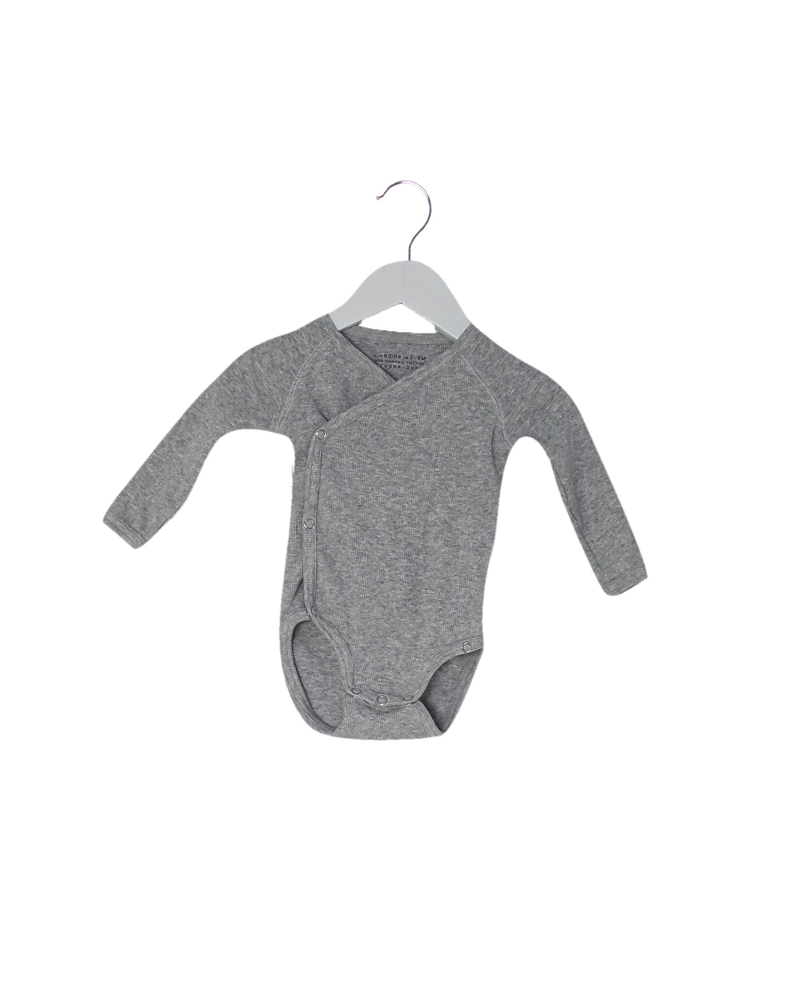 Arket Long Sleeve Bodysuit for Babies - Soft Cotton Infant Bodysuit (2M, 6M) - Perfect for Everyday Wear, Playtime & Photo Shoots