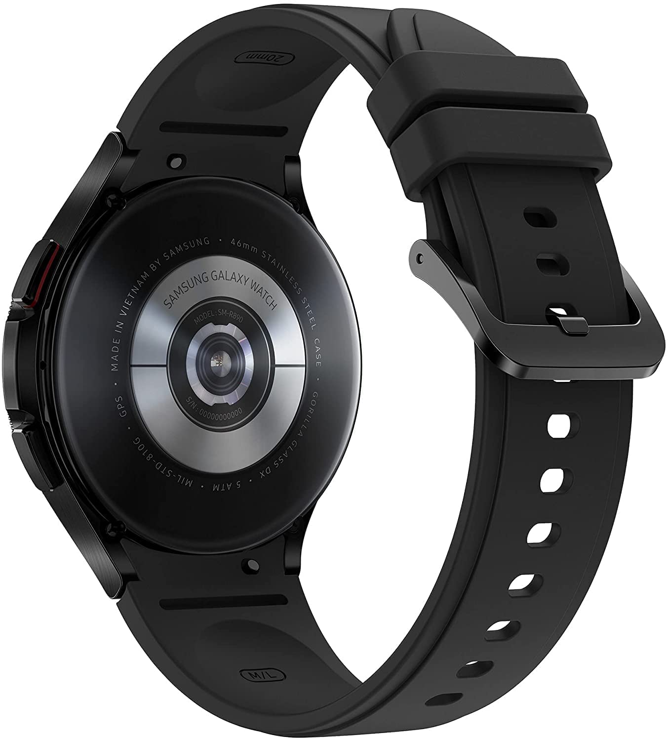 SAMSUNG Galaxy Watch 4 Classic 46mm Smartwatch - ECG Monitor, Fitness & Sleep Tracker, GPS, Fall Detection, Bluetooth (US Version, Black) - Perfect for Running, Workouts & Daily Health Monitoring