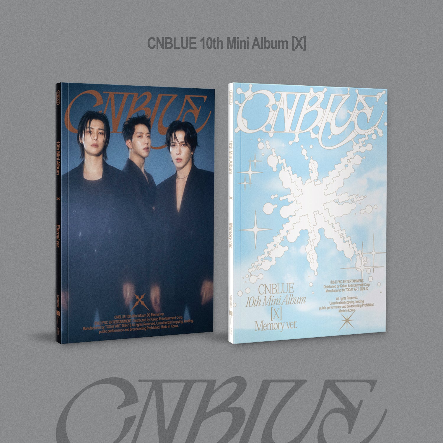 CNBLUE 10th Mini Album 'X' - K-Pop Music CD - Perfect for K-Pop Fans, Collectors & Gift Giving