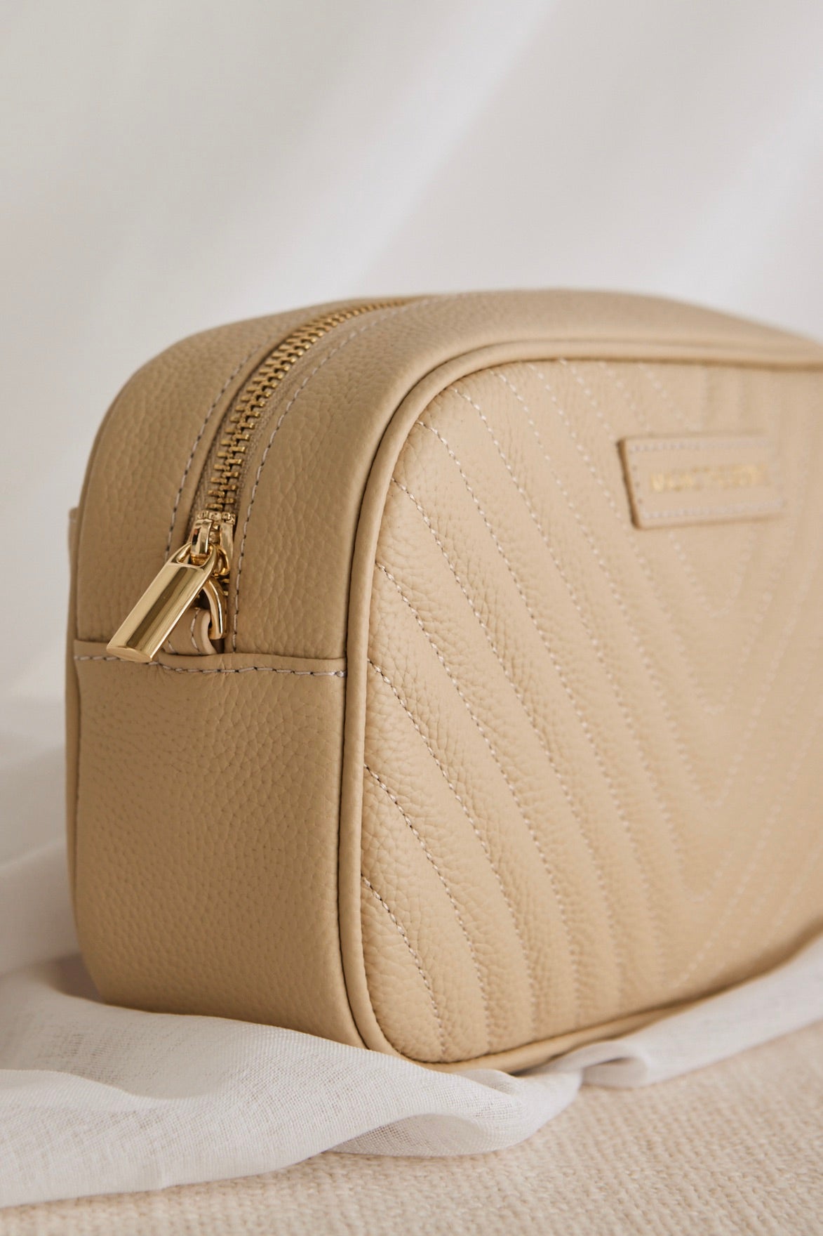 Berlin Shell Leather Chevron Quilted Handbag for Women - Stylish Crossbody Purse with Adjustable Strap, Perfect for Work, Travel & Everyday Use