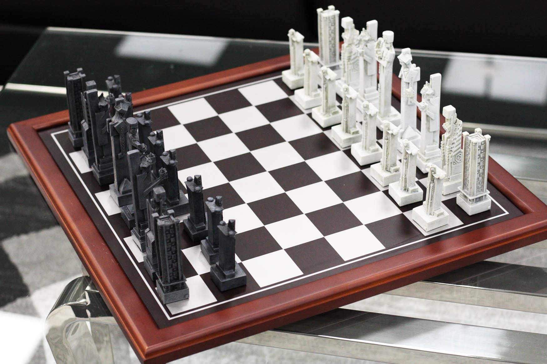 Frank Lloyd Wright Midway Gardens Chess Set - 19