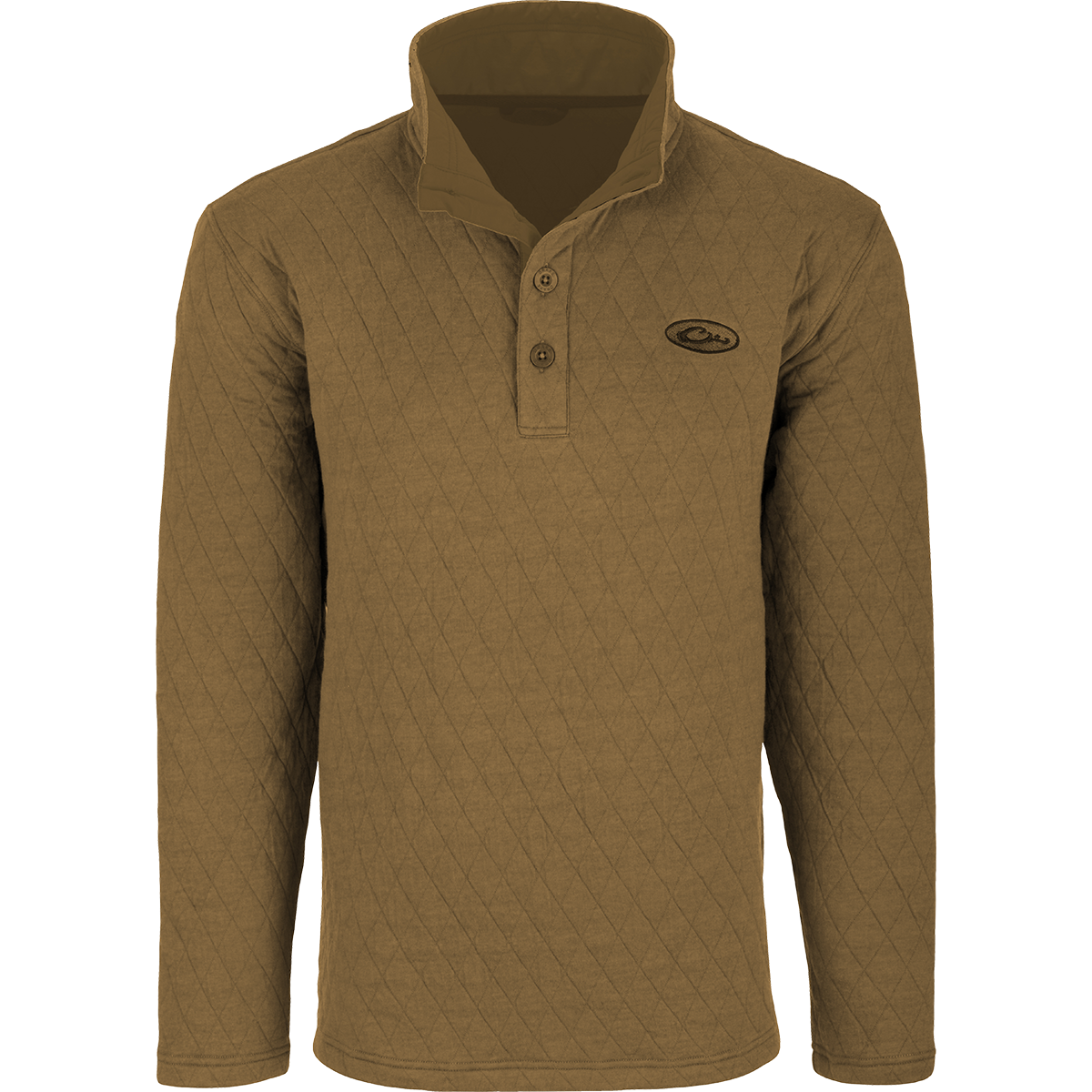 Delta Quilted Sweatshirt for Women - Cozy Winter Pullover with Stylish Diamond Stitch Design | Perfect for Casual Outfits, Outdoor Activities & Layering in Cold Weather