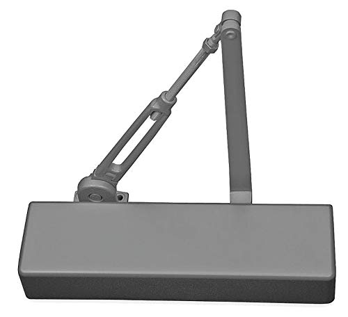 Heavy Duty Aluminum Door Closer - Adjustable Non-Handed Automatic Door Closer for Commercial & Residential Use - Perfect for Offices, Schools, and Homes