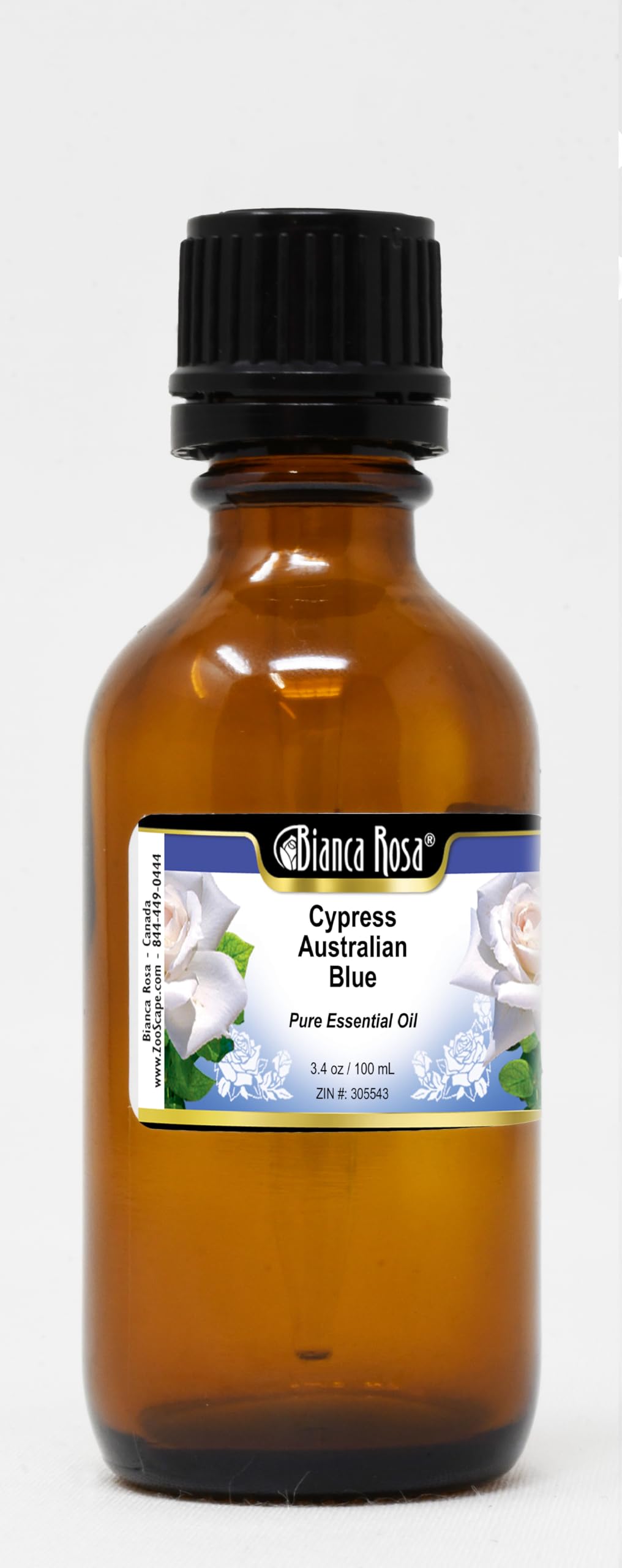 Premium Cypress Australian Blue Pure Essential Oil - 3.40 oz (100ml) for Aromatherapy, Relaxation & Skin Care - ZIN: 305543 | Perfect for Diffusers, Massage & DIY Beauty Products