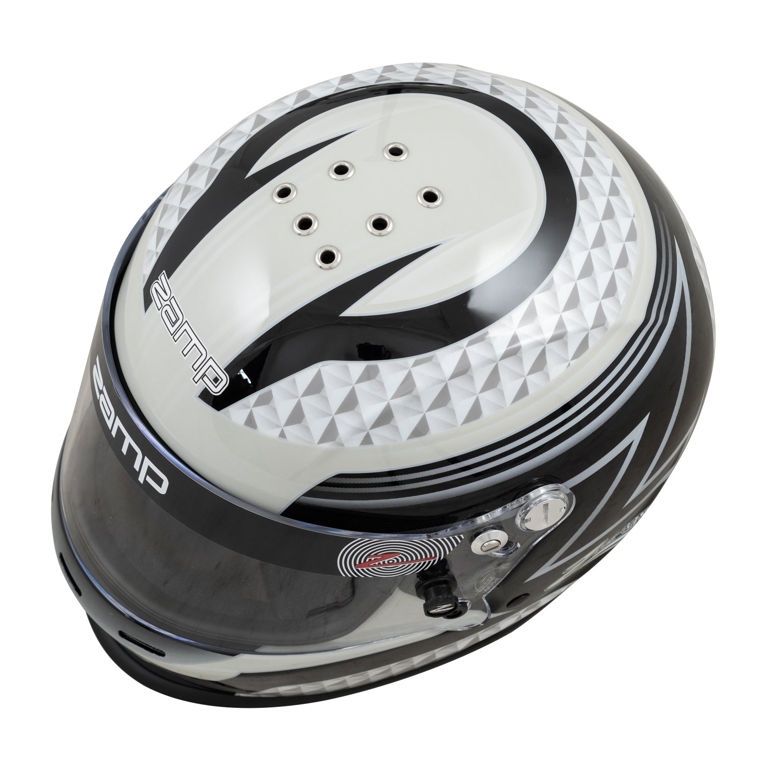 Zamp RZ 37Y Youth SFI 24.1 Certified Graphic Racing Helmet - Lightweight & Safe for Karting, Motocross, ATV & Junior Drag Racing