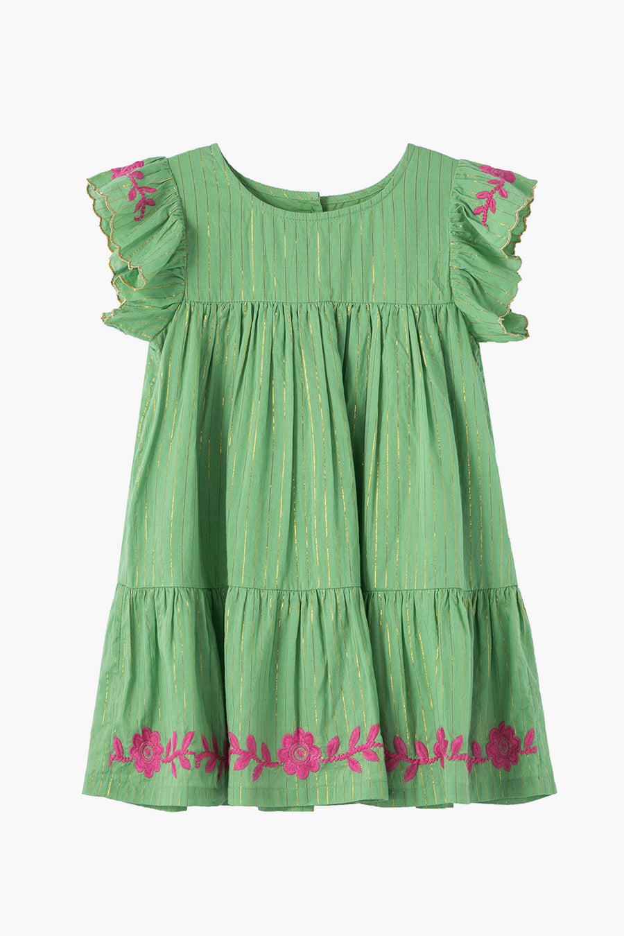 Girls Flutter Sleeve Dress for Kids - Size 12 | Cute Summer Outfits for Girls, Birthday Party & School Occasions