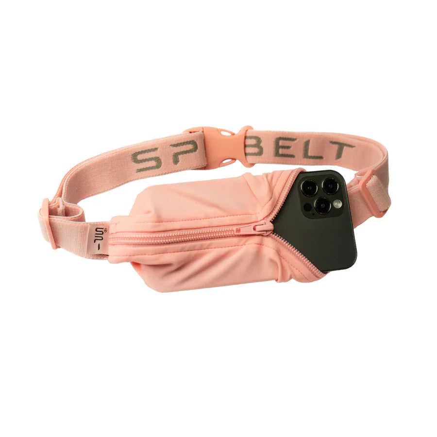 SPIbelt Monochromatic Running Belt - Slim Waist Pack for Jogging, Hiking & Travel - Secure & Lightweight Fitness Accessory