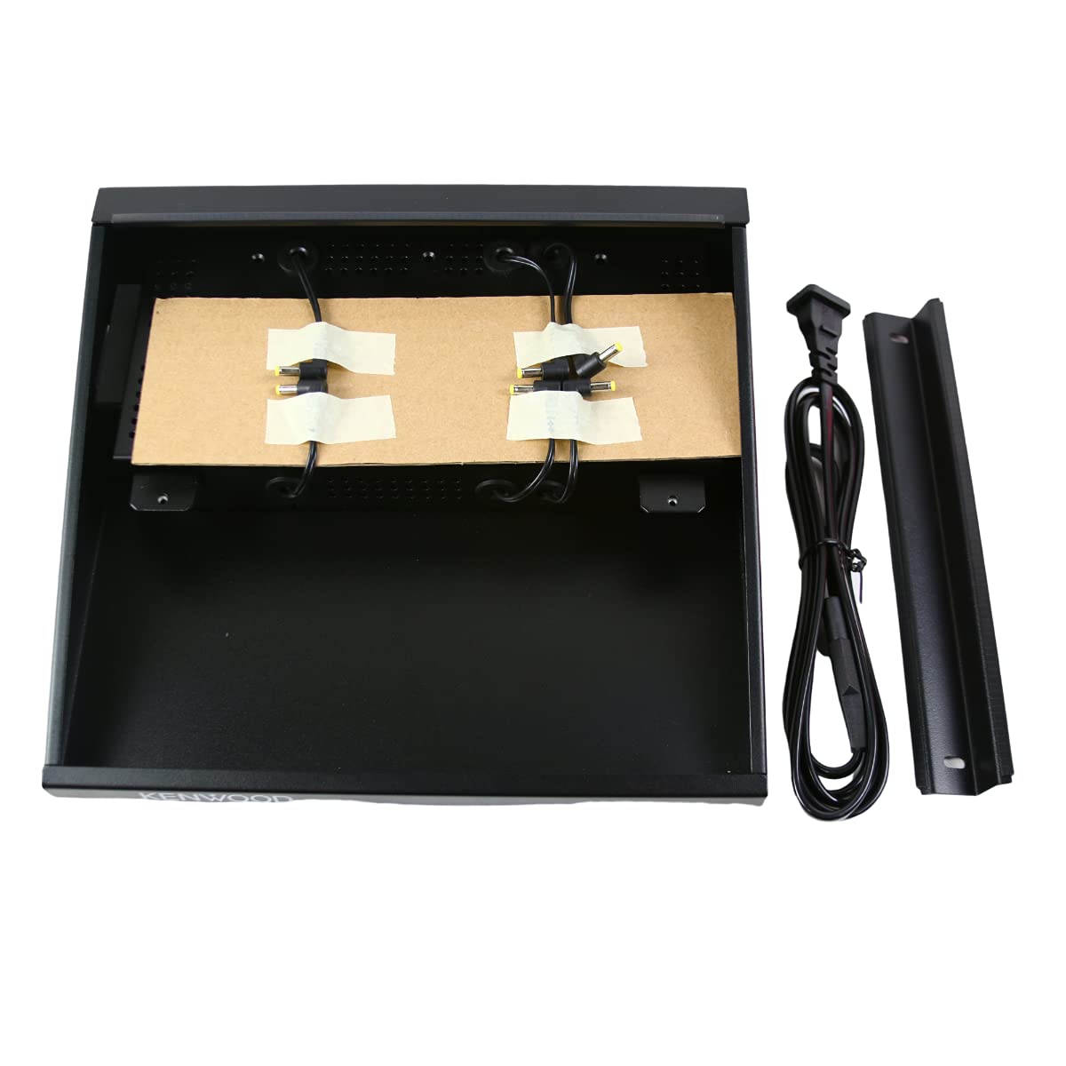 Kenwood KMB27AK Multi-Charger Tray Compatible with KSC-28, KSC-37, KSC-37S Chargers | Convenient Charging Station for Kenwood Two-Way Radios at Home or Office