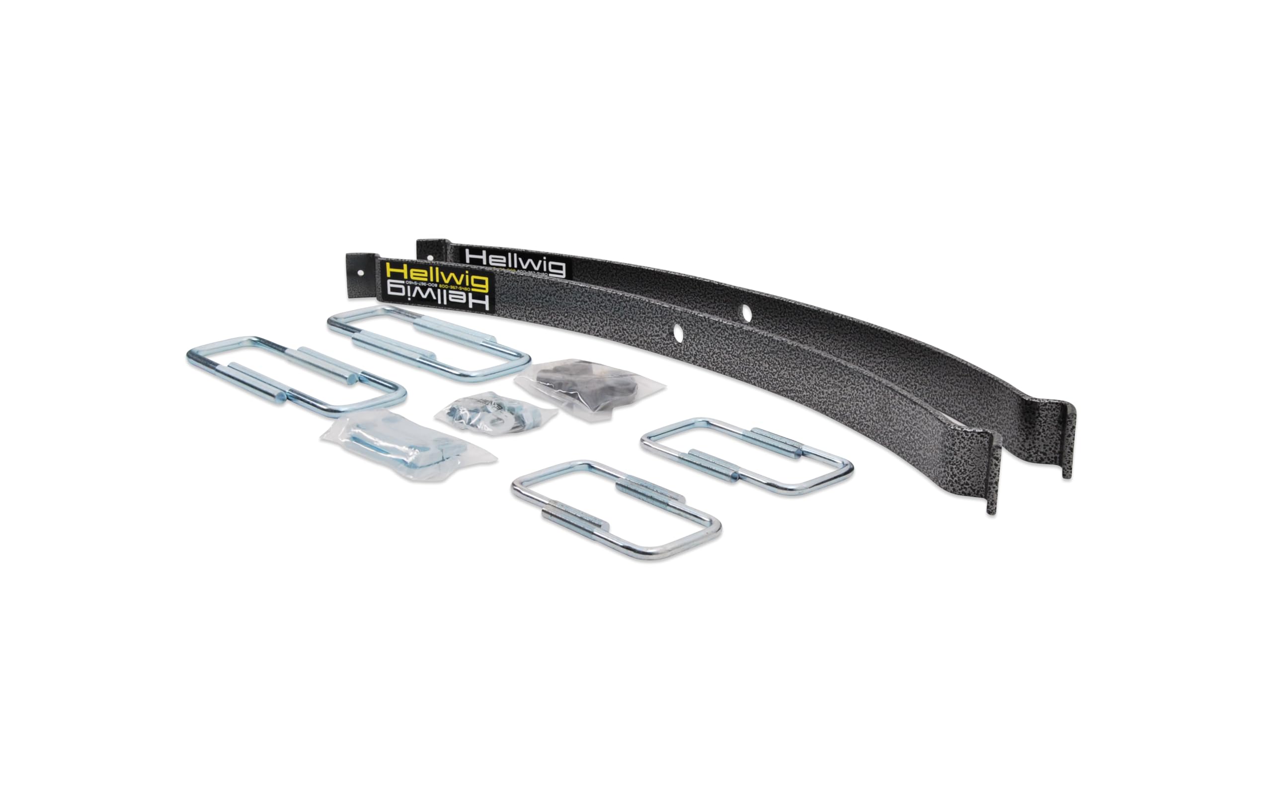 Hellwig 976 EZ-990 Heavy Duty Helper Spring Kit for Trucks & SUVs - Improve Load Capacity & Towing Stability - Perfect for Hauling, Towing & Off-Road Adventures