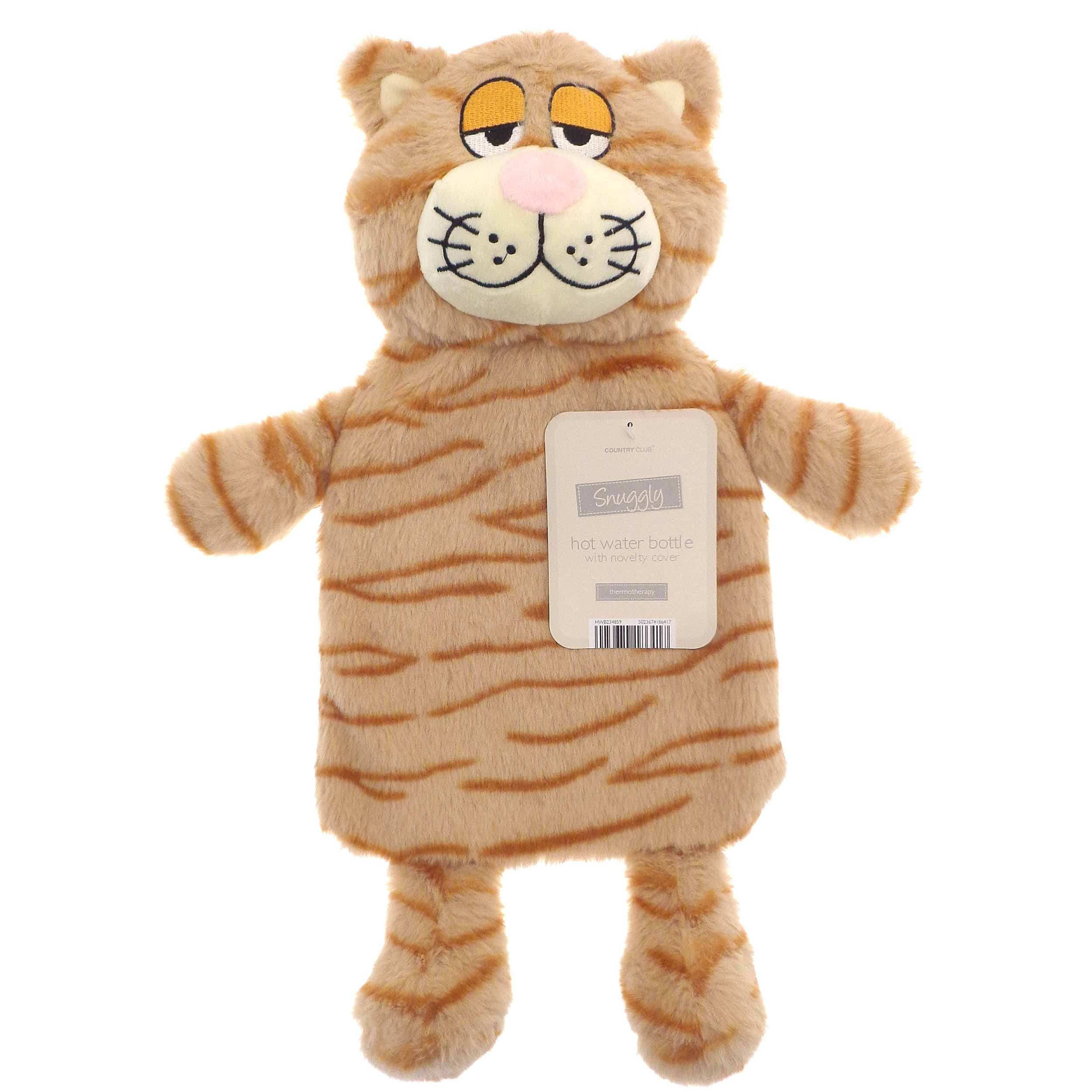 1L Cute Animal Hot Water Bottle - Warm & Cozy for Winter, Perfect for Pain Relief, Cold Feet, and Relaxation at Home or Office