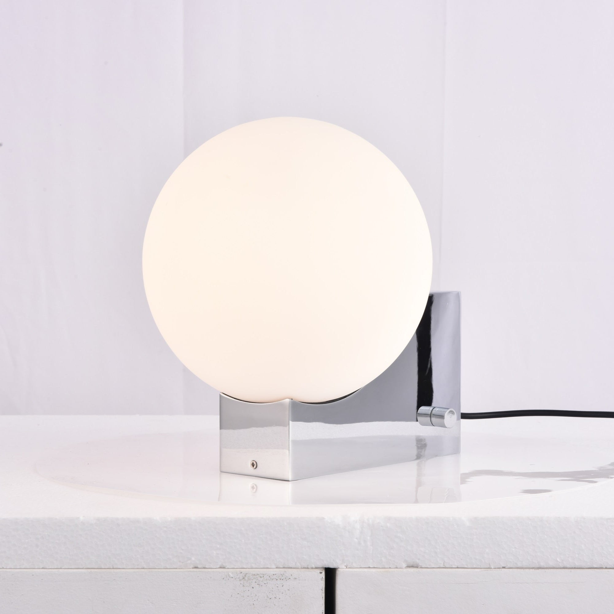 Modern LED Fusion Table Lamp - Adjustable Brightness for Bedroom, Living Room & Office - Stylish Nightstand & Desk Lighting for Home Decor
