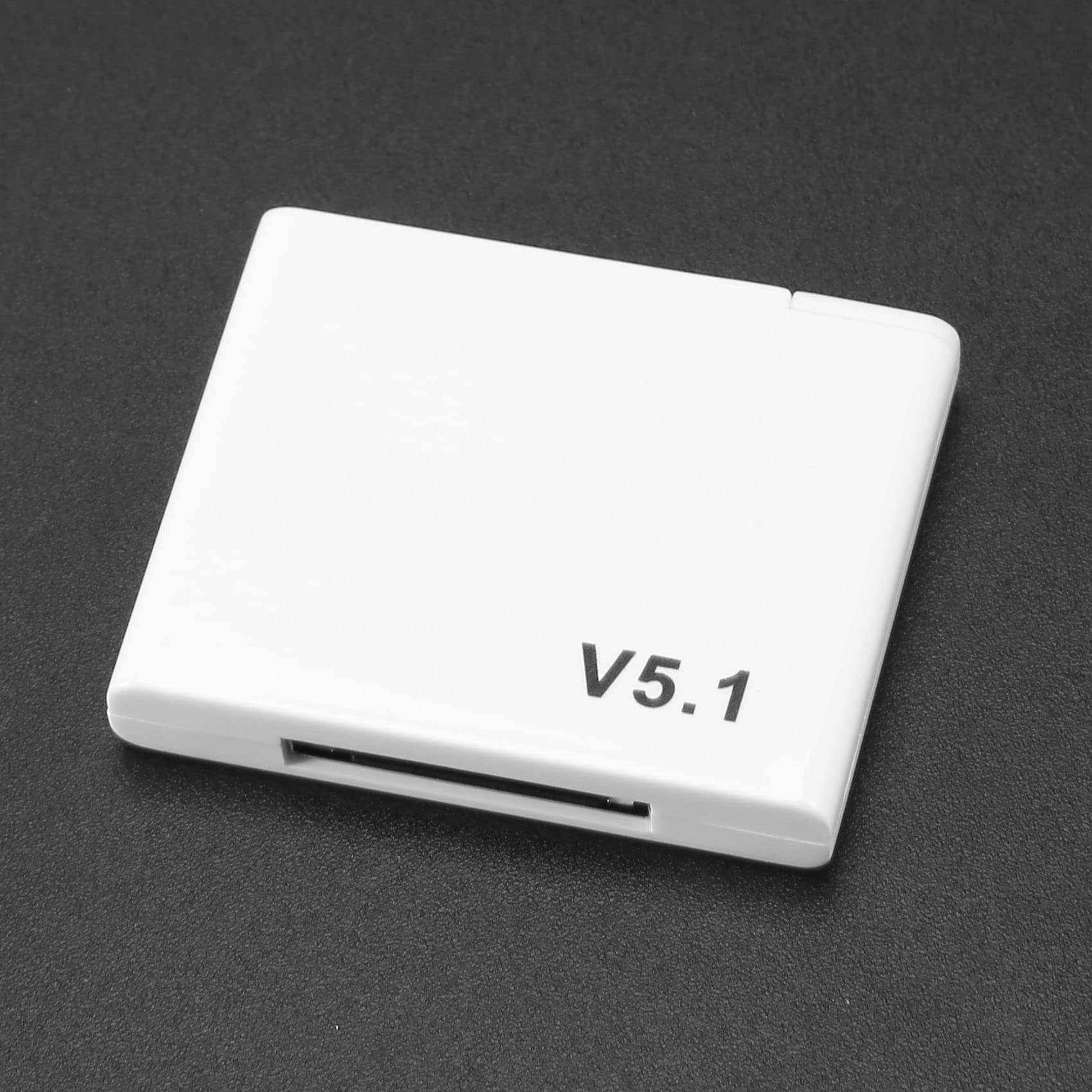 30 Pin Bluetooth 5.1 Audio Receiver - Wireless A2DP Adapter for 30Pin Speakers | Mini Bluetooth Transmitter for Home/Car Audio | White