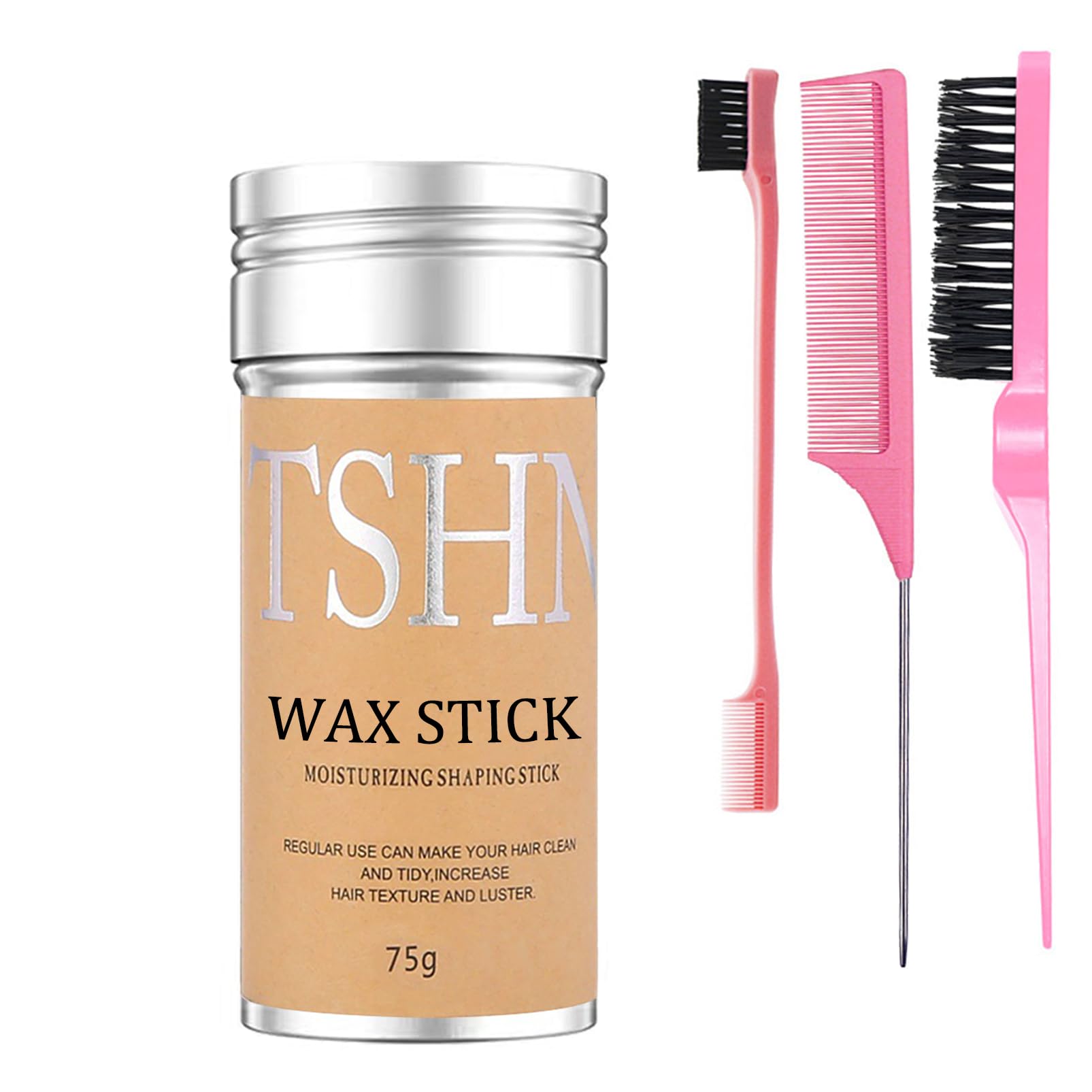 **Hair Wax Stick for Wigs & Edge Control - Non-Greasy Styling Wax for Flyaways, Frizz & Hairline - 2.7Oz (1pc) - Perfect for Men & Women - Salon & Daily Use**