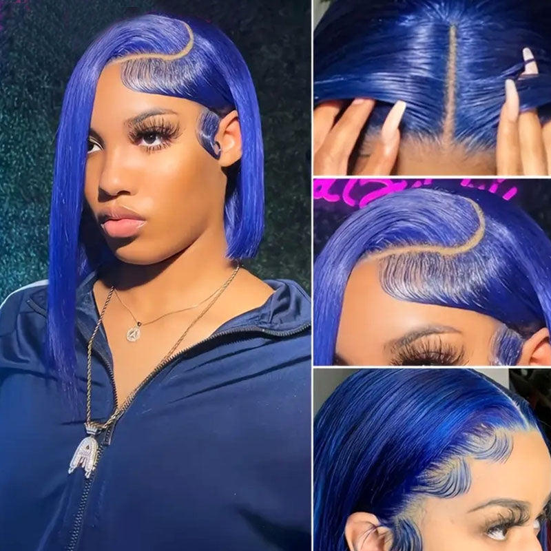 Dark Blue Straight