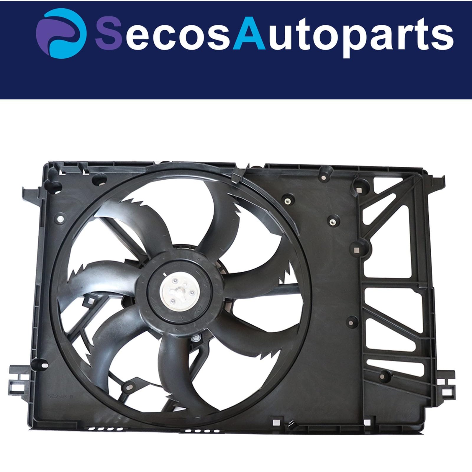 Secosautoparts 2.5L Engine Radiator Cooling Fan Replacement for Toyota Camry 2018-2023 L/LE/SE/XLE/XSE Models - OEM# 16361-31500 16360-25010 - Perfect for Engine Overheating Protection & Summer Driving