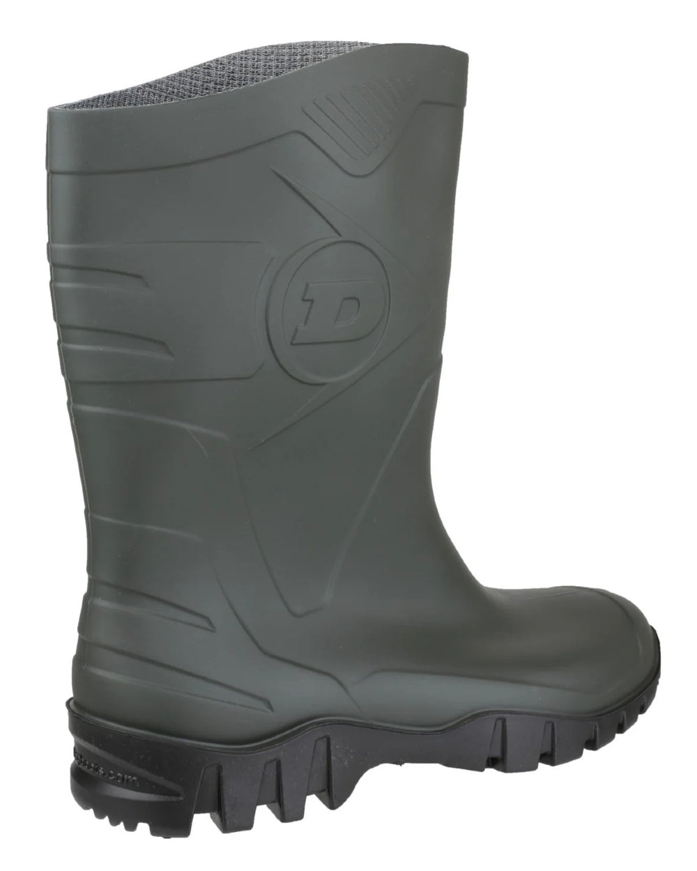 Dunlop Dee Calf Length Waterproof Rain Boots for Women - Comfortable Rubber Wellington Boots for Gardening, Farming & Outdoor Activities