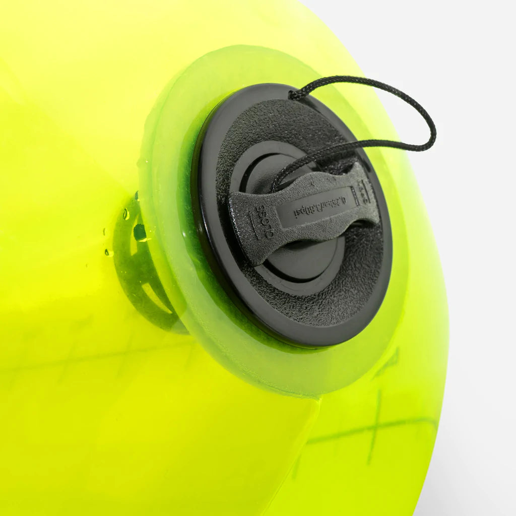 PTP Aquacore 15kg 65cm Small Lime - Lightweight Waterproof Dry Bag for Kayaking, Camping & Outdoor Adventures