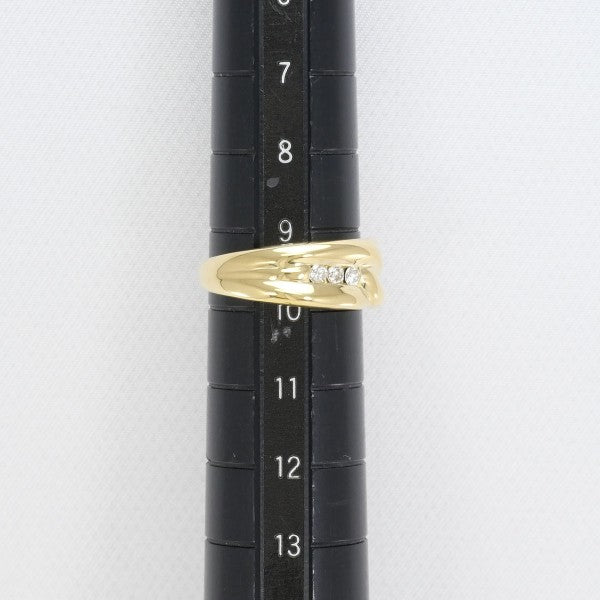 18K Yellow Gold Diamond Ring for Women - Elegant Solitaire Engagement & Wedding Band - Perfect for Proposals, Anniversaries, and Special Occasions