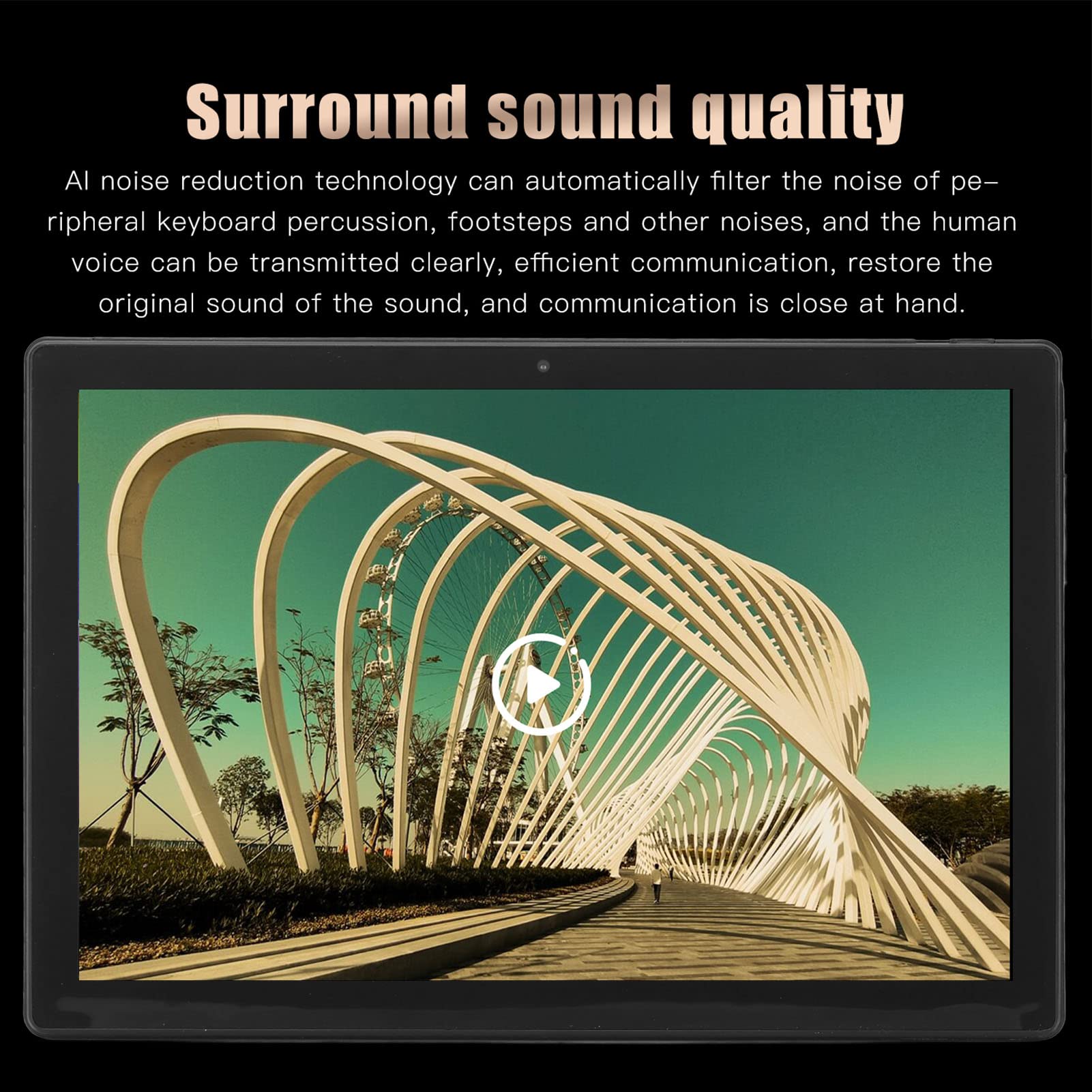 10.1 Inch Android 10 Tablet with 4G LTE, Octa-Core Processor, 8GB RAM, 256GB Storage, 2.4G/5G WiFi, Bluetooth 5.0, GPS, 8800mAh Battery - Expandable to 128GB - Perfect for Work, Study, and Entertainment on the Go