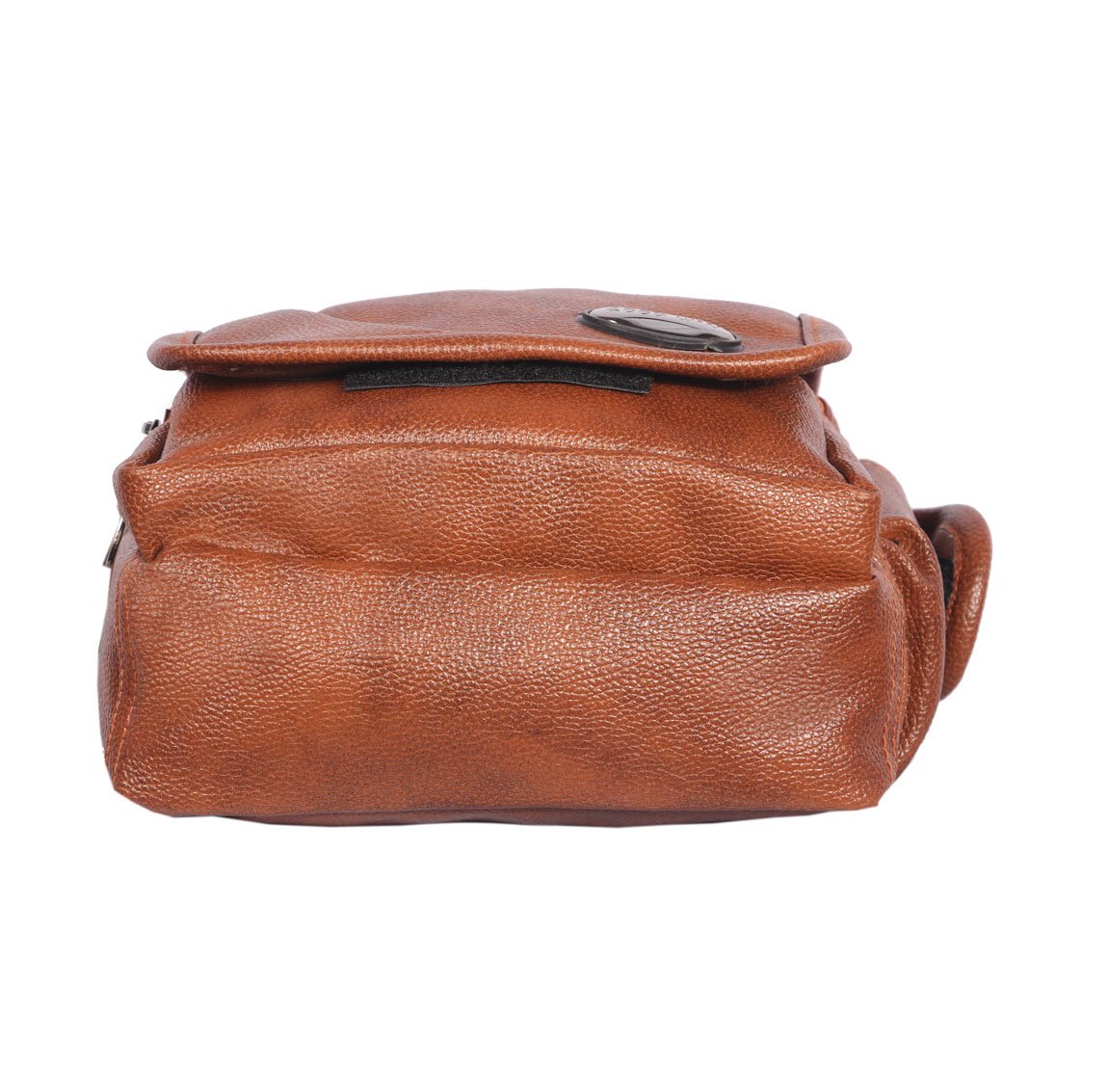 **Leather Messenger Bag for Men - Crossbody Sling Shoulder Bag, Small & Mini Size, Casual Office & Travel Use**    *Perfect for Work Commute, Business Trips, and Everyday Essentials*