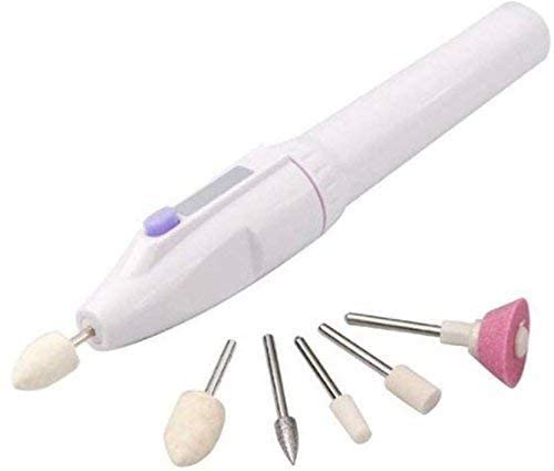 ZAEGO 7-in-1 Electric Nail Drill Machine - Professional Manicure & Pedicure Kit with Grinder, Polisher & Nail Art Tips - Perfect for Salon, Home & Travel Nail Care