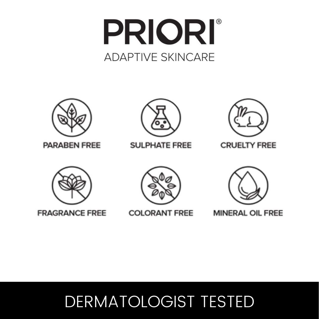 Priori Q+ SOD Fx 220 Brightening Serum with Retinol - 1 oz (30ml) Facial Resurfacing Treatment for Dark Spots & Wrinkles | Day & Night Anti-Aging Skincare Routine