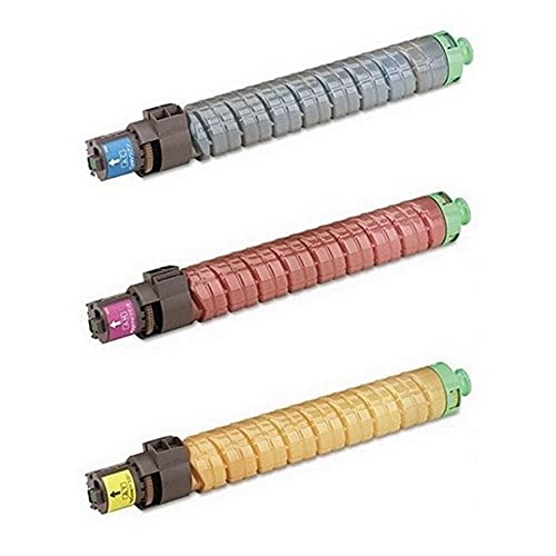 Compatible Replacement Toner Cartridge Combo Pack (C/M/Y) for Lanier MP-C2003/C2004/C2011/C2503/C2504 - Type MP-C2503H (484-192CMY) | Office & Home Printing Supplies
