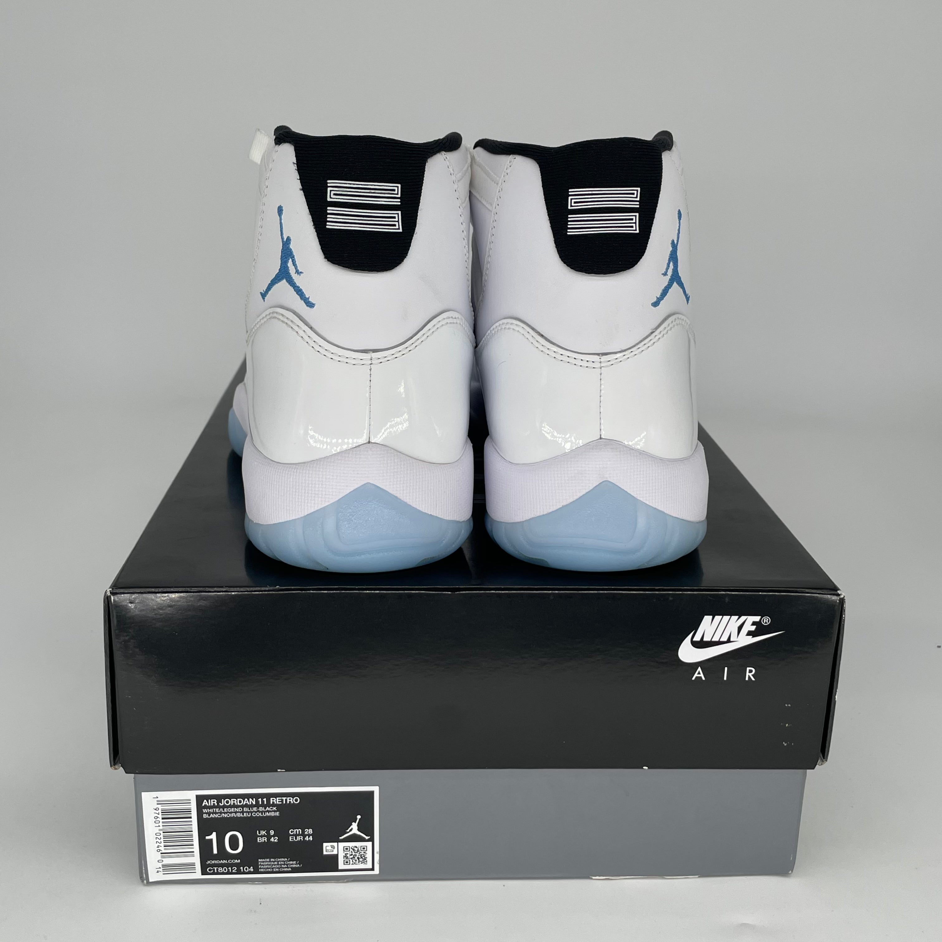 AIR JORDAN 11 LEGEND BLUE Men's Basketball Shoes Size 10 - Retro Sneakers for Sports & Casual Wear (Style: CT8012-104) | Perfect for Basketball Games, Gym Workouts and Street Fashion