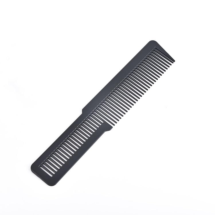Ghelonadi Professional Barber Clipper Comb - Anti-Static, Heat Resistant Fine Tooth Styling Comb for Hair Cutting - Perfect for Salon & Home Use (1pc, Black) - Ideal for Hairstylists, Barbers & DIY Haircuts at Home
