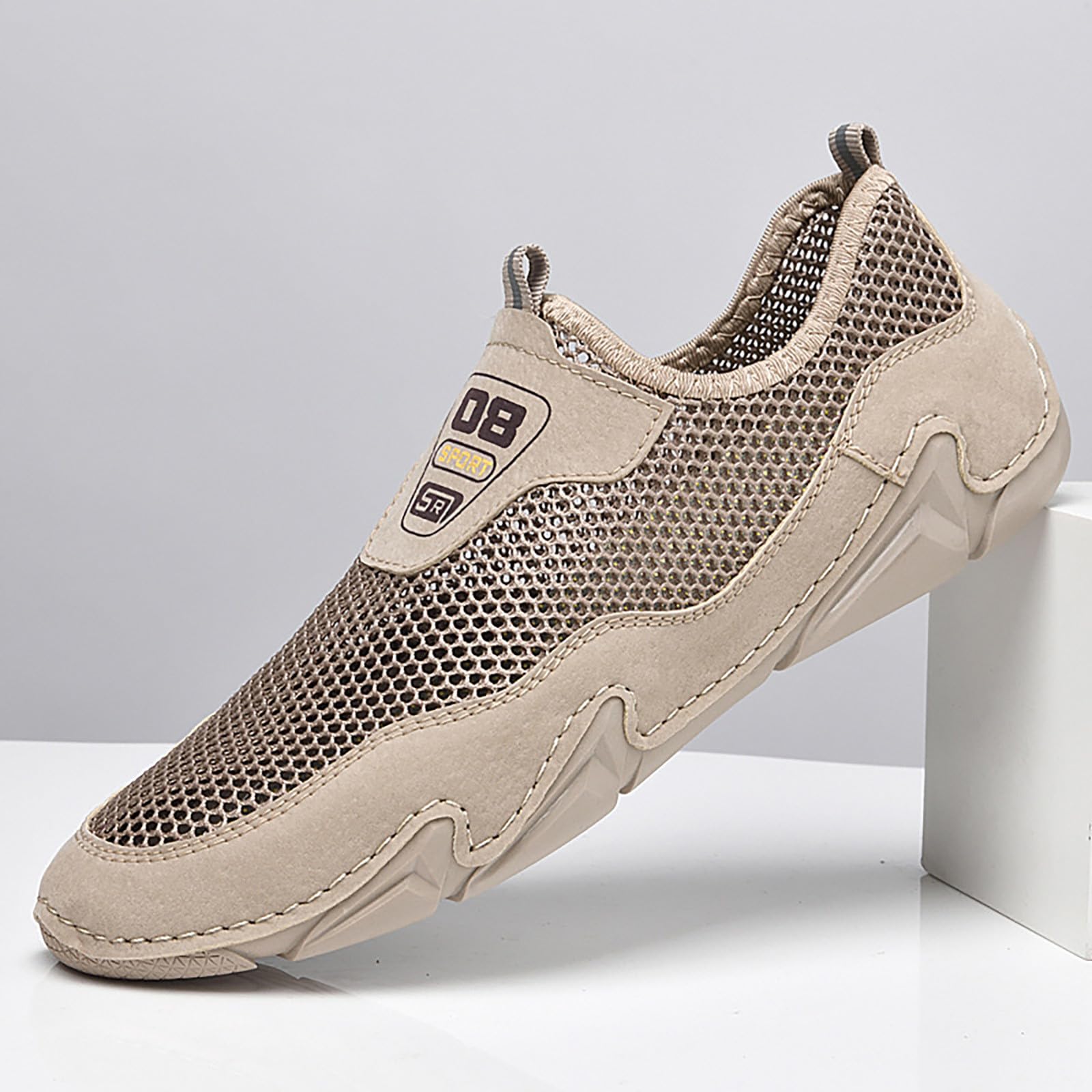 **Men's Trail Running Shoes - Best Gym & Beach Shoes for Men - Waterproof Deck & Sailing Shoes - Size 14 Platform Shoes for Height Increase - Fashionable & Durable for Outdoor, Gym & Casual Wear**