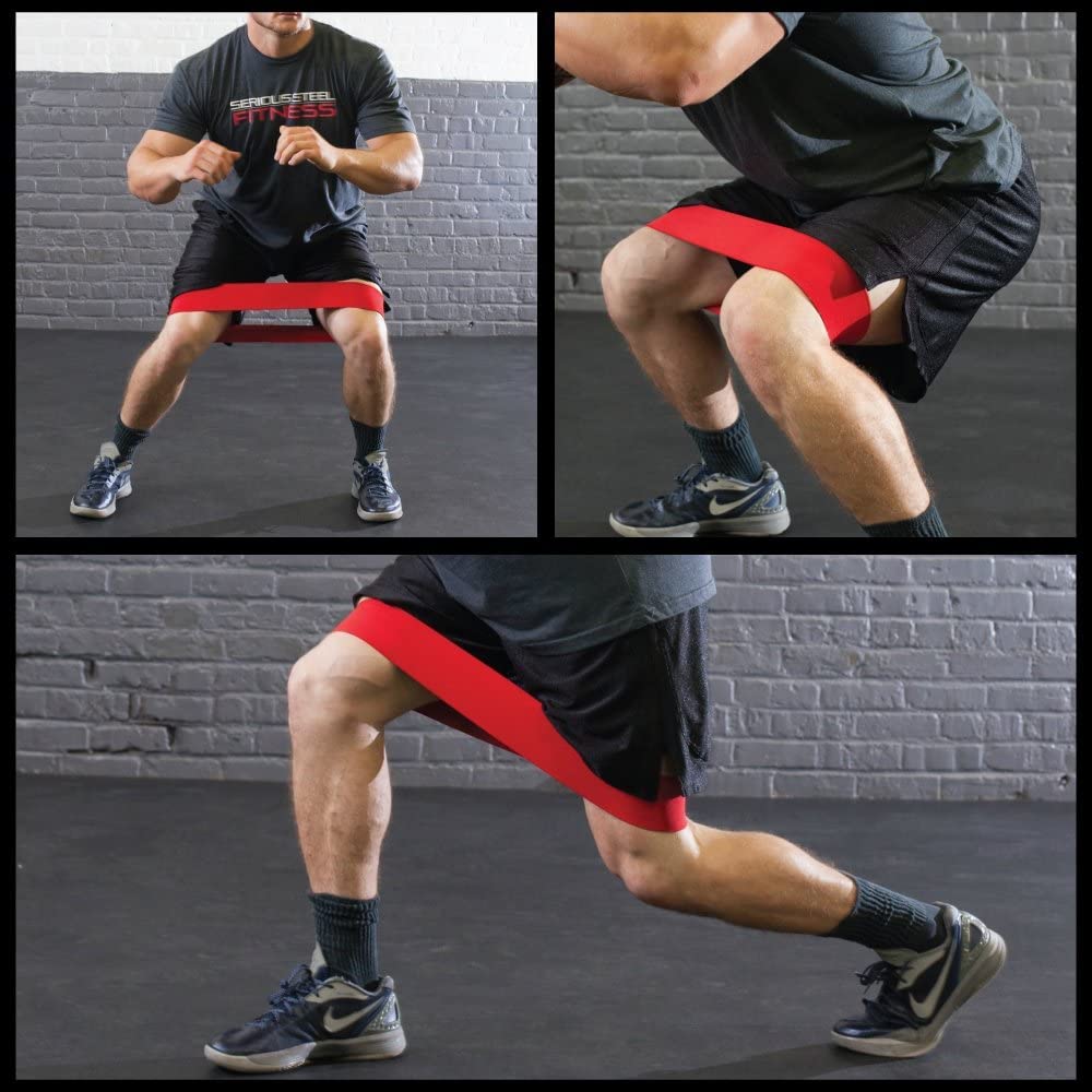 Hip & Glute Activation Band - Resistance Loop for Strength Training, Physical Therapy & Workouts - Perfect for Home Gym, Yoga, Pilates & Rehabilitation Exercises