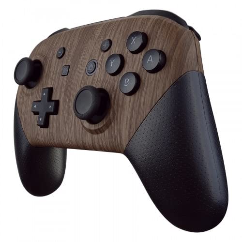 Custom Wood Grain Nintendo Switch Pro Controller - Unique Handcrafted Design for Gaming Enthusiasts | Perfect for Competitive Play & Home Entertainment