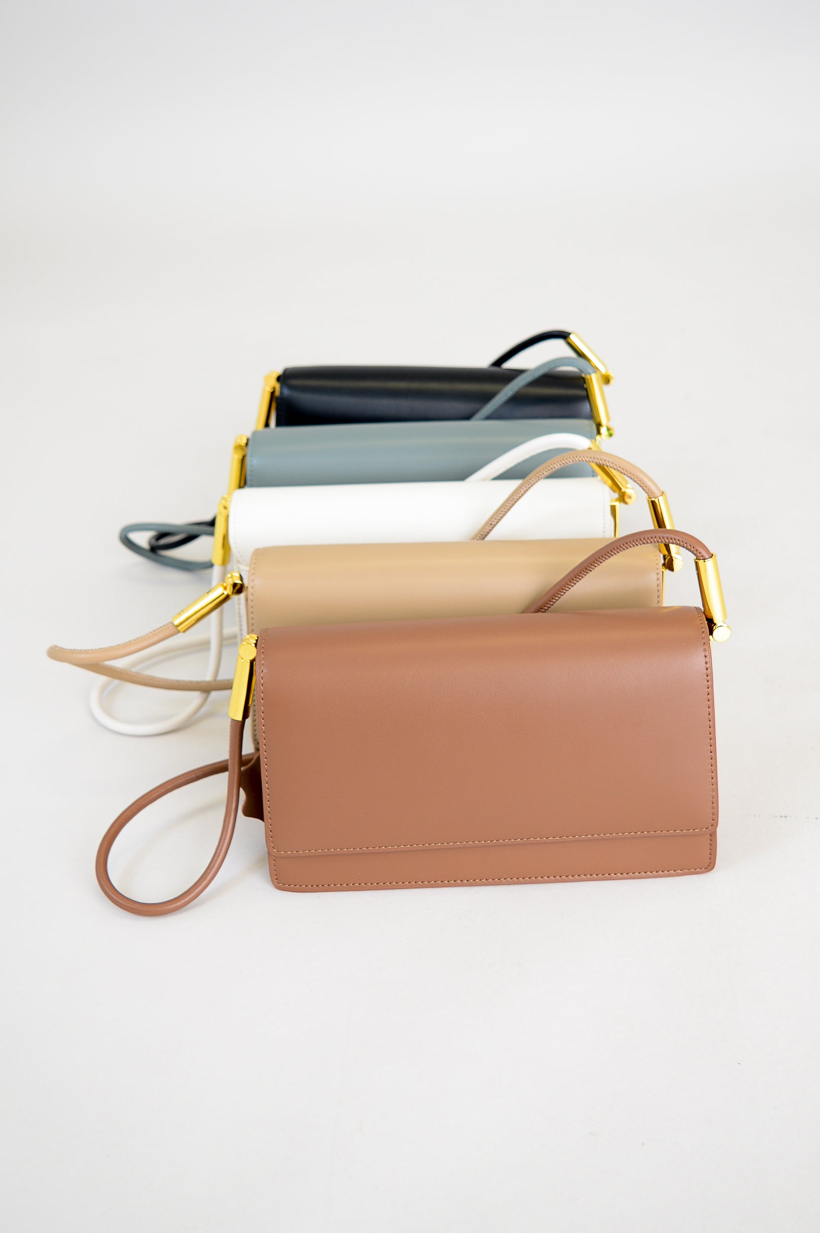 Premium White Leather Lina Bag for Women - Stylish Handbag for Work, Travel & Everyday Use
