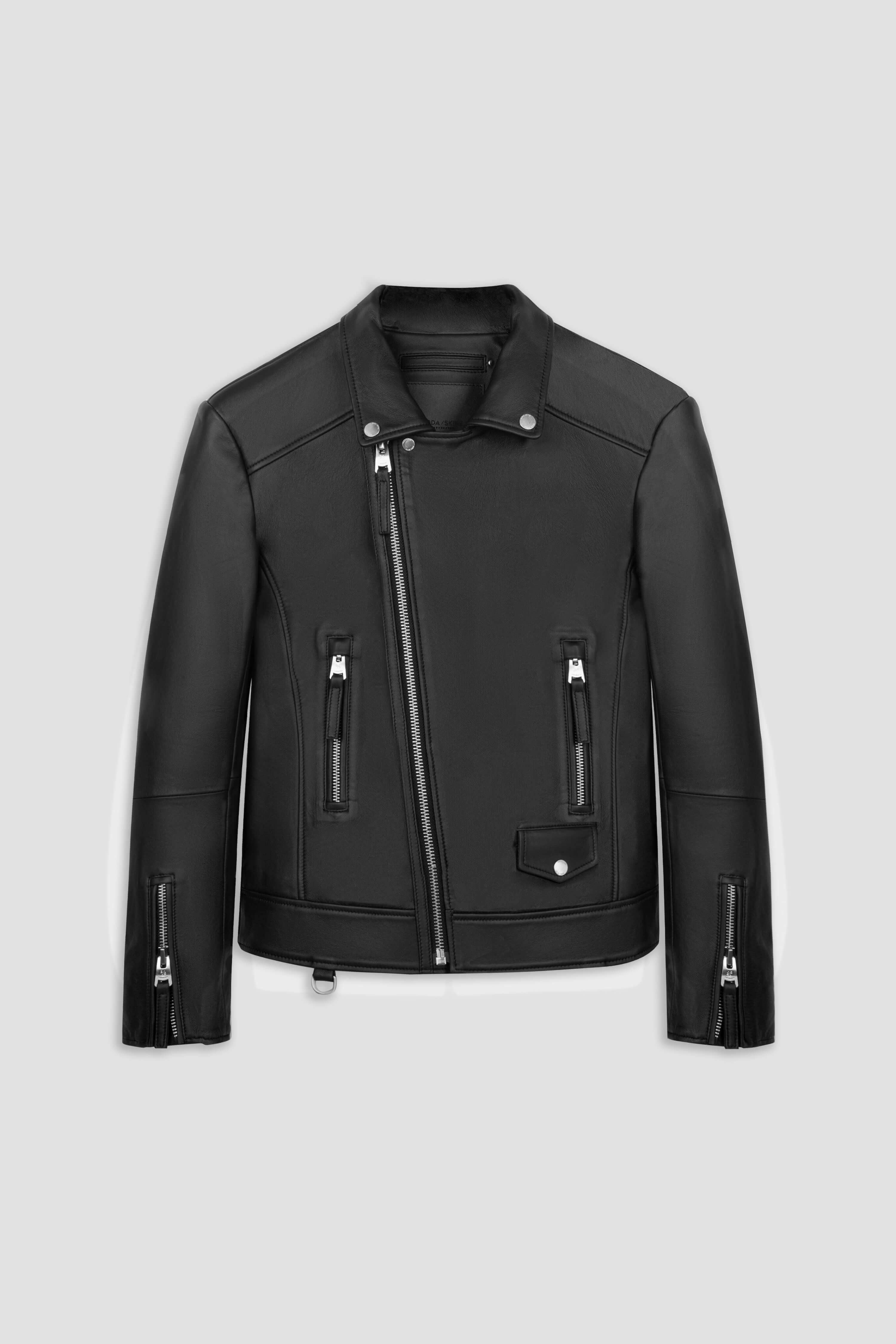 Premium Men's Biker Jacket - Stylish Leather Motorcycle Jacket for Men - Perfect for Riding, Casual Wear & Outdoor Adventures