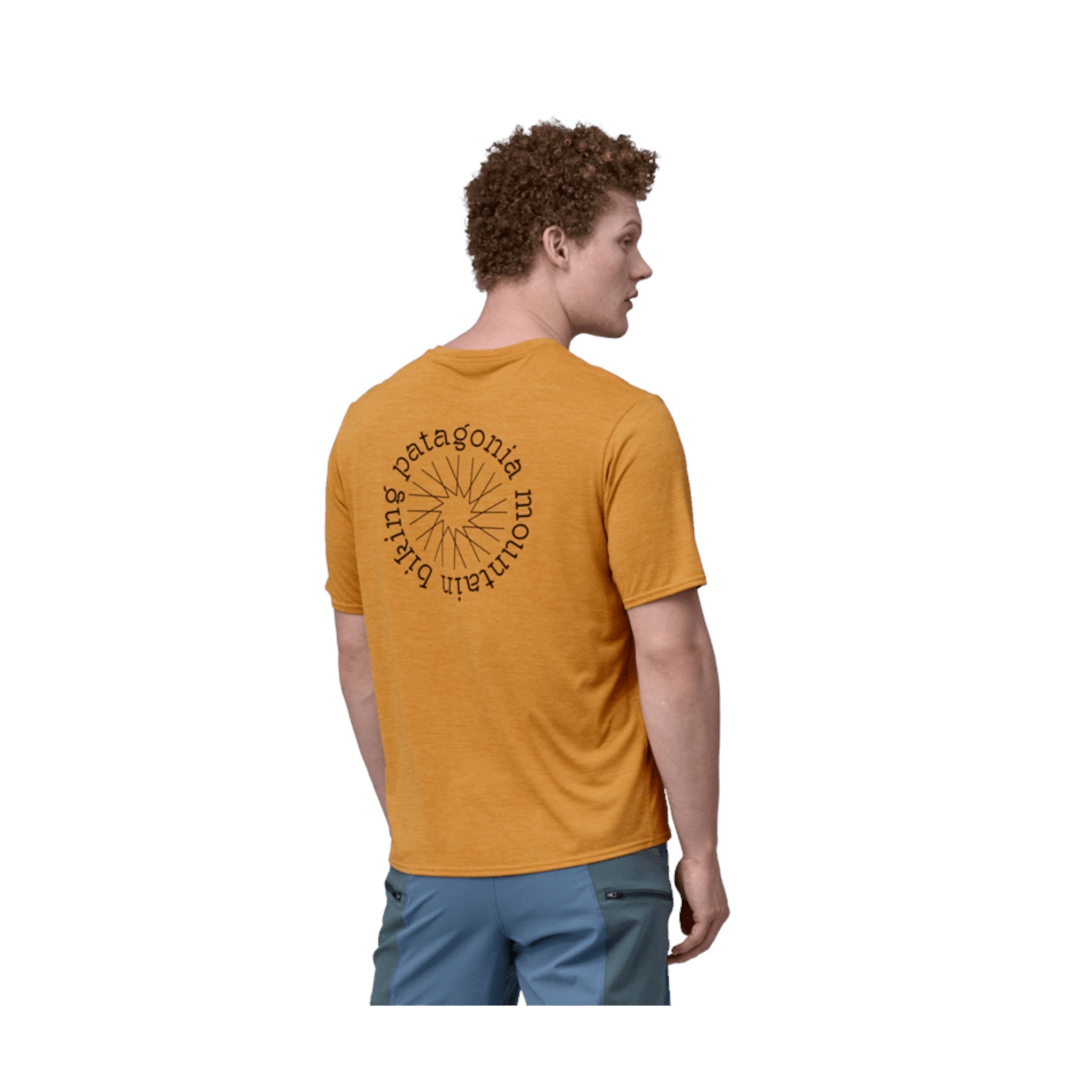 Patagonia Men's Cool Daily Graphic T-Shirt - Lightweight, Breathable Cotton for Outdoor Adventures & Casual Wear