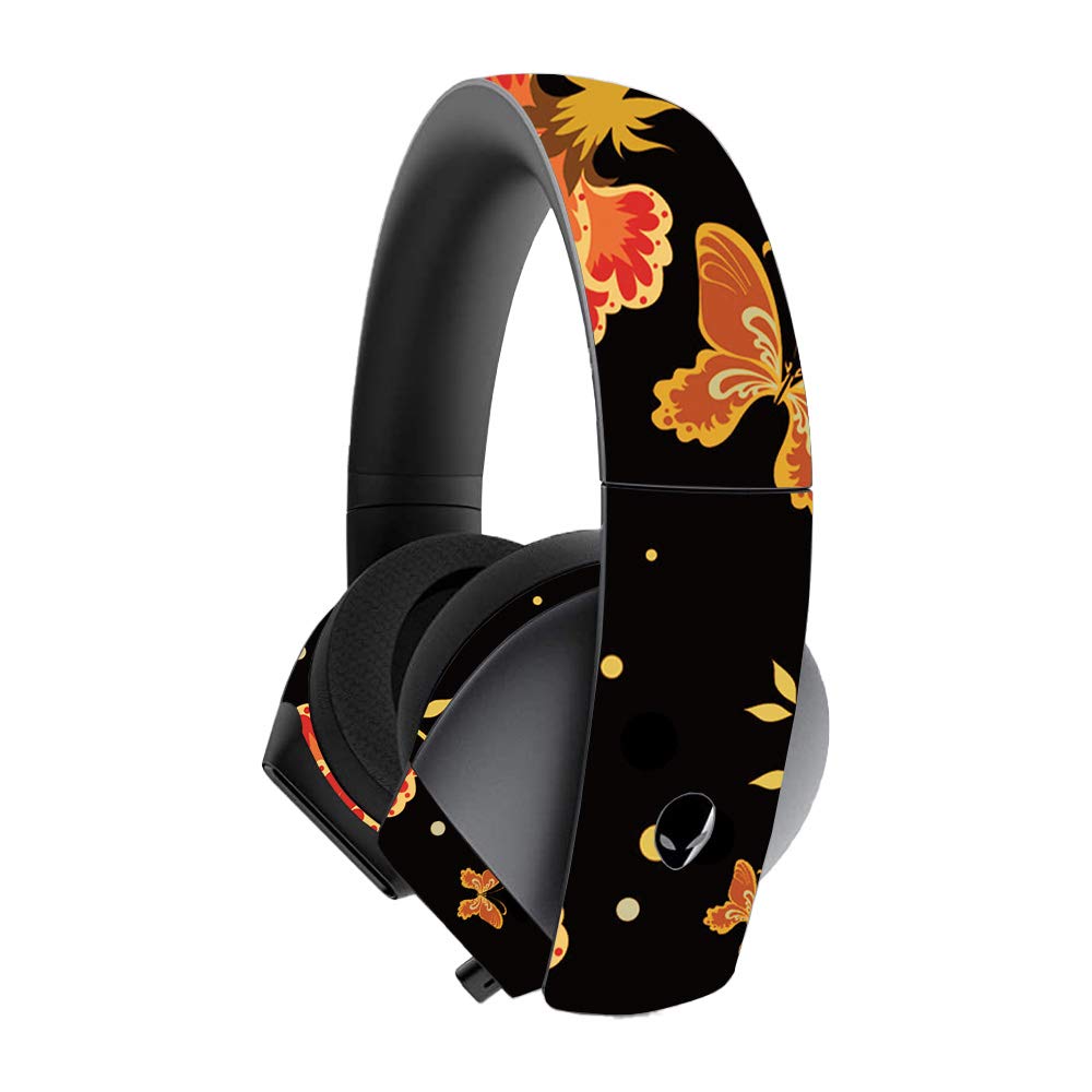 MightySkins Vinyl Decal Wrap Cover for Alienware 7.1 Gaming Headset - Flower Dream Design | Protective & Durable Skin for PC Gaming Headsets | Easy to Apply & Remove | Made in USA | Perfect for Gaming Setups & Streamer Accessories