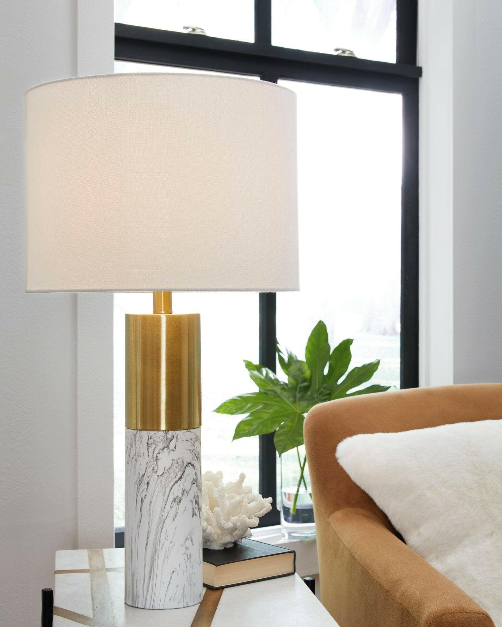 Samney Lamp L208394 - Modern LED Desk Lamp with Adjustable Brightness & Color Temperature for Home Office, Study, and Reading - Perfect for Work, Gaming, and Nightstand Use