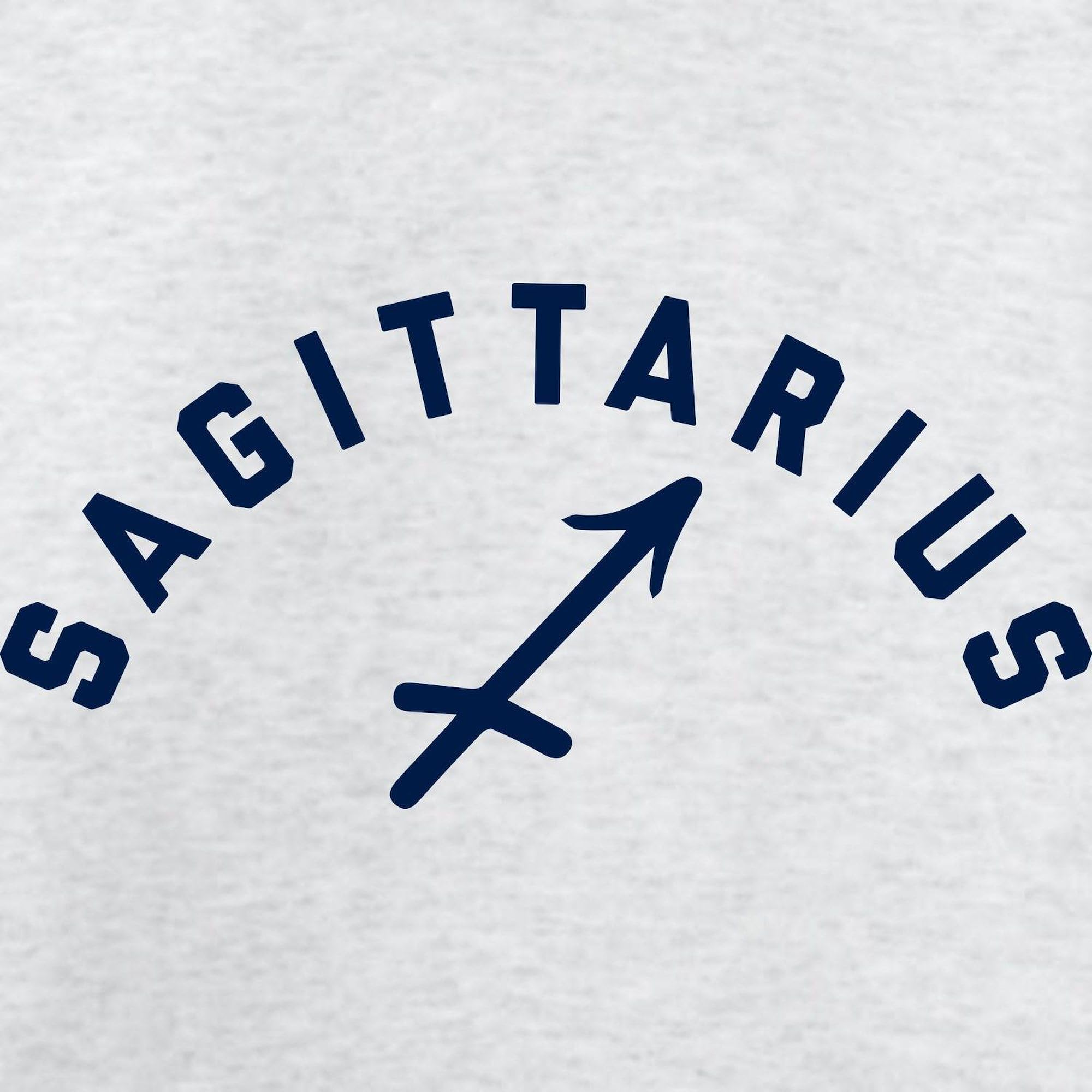 Sagittarius Zodiac Sweatshirt - Classic Crew Neck Lightweight Pullover for Men & Women | Perfect for Casual Wear, Gifts & Astrology Lovers