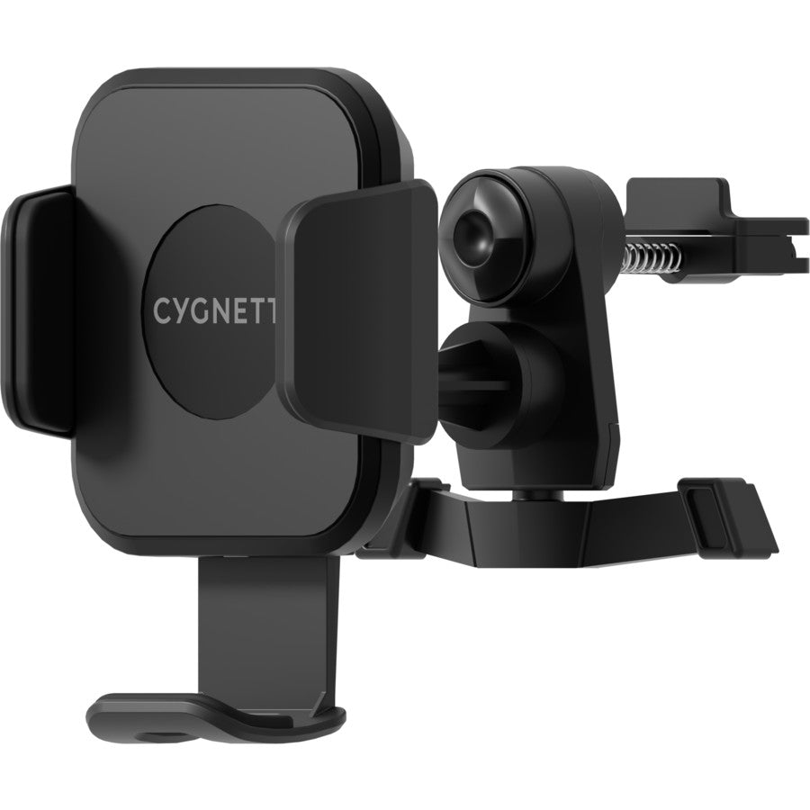 Cygnett Race 10W Fast Wireless Car Charger - Qi Certified Phone Mount for iPhone & Android - Perfect for Road Trips & Commuting