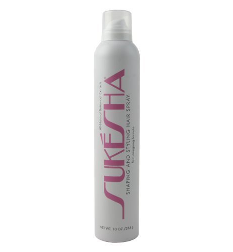 Sukesha Shaping & Styling Hair Spray - 10 Oz Strong Hold Hairspray for All Hair Types | Perfect for Volume, Curls & Updos - Salon Quality Styling Spray for Women & Men