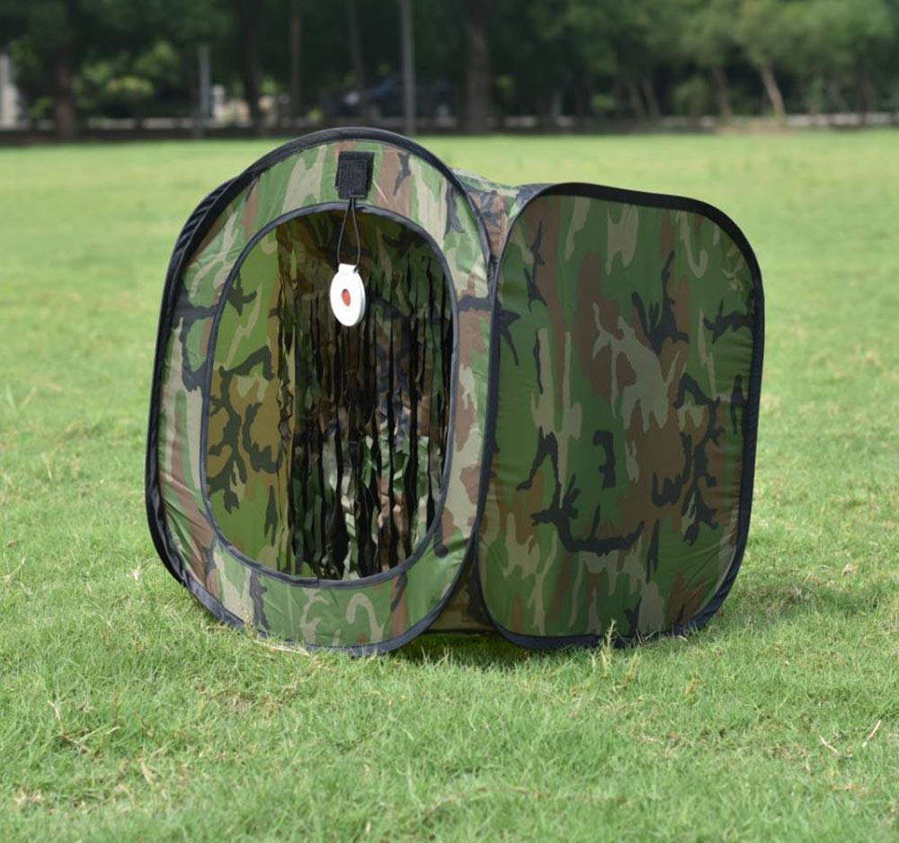 Portable Airsoft Target Box with Slingshot - BB Trap & Ammo Catch Silencer for Outdoor Shooting Practice | Perfect for Backyard Training & Airsoft Games